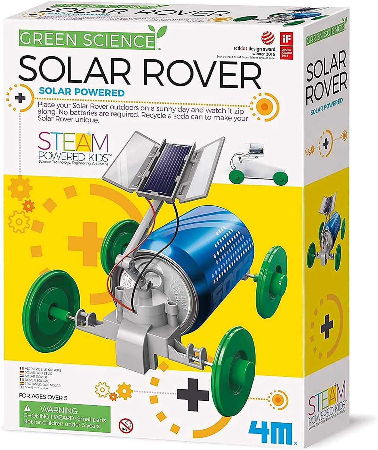 4M Green Science DIY Solar Power Rover STEM Kit