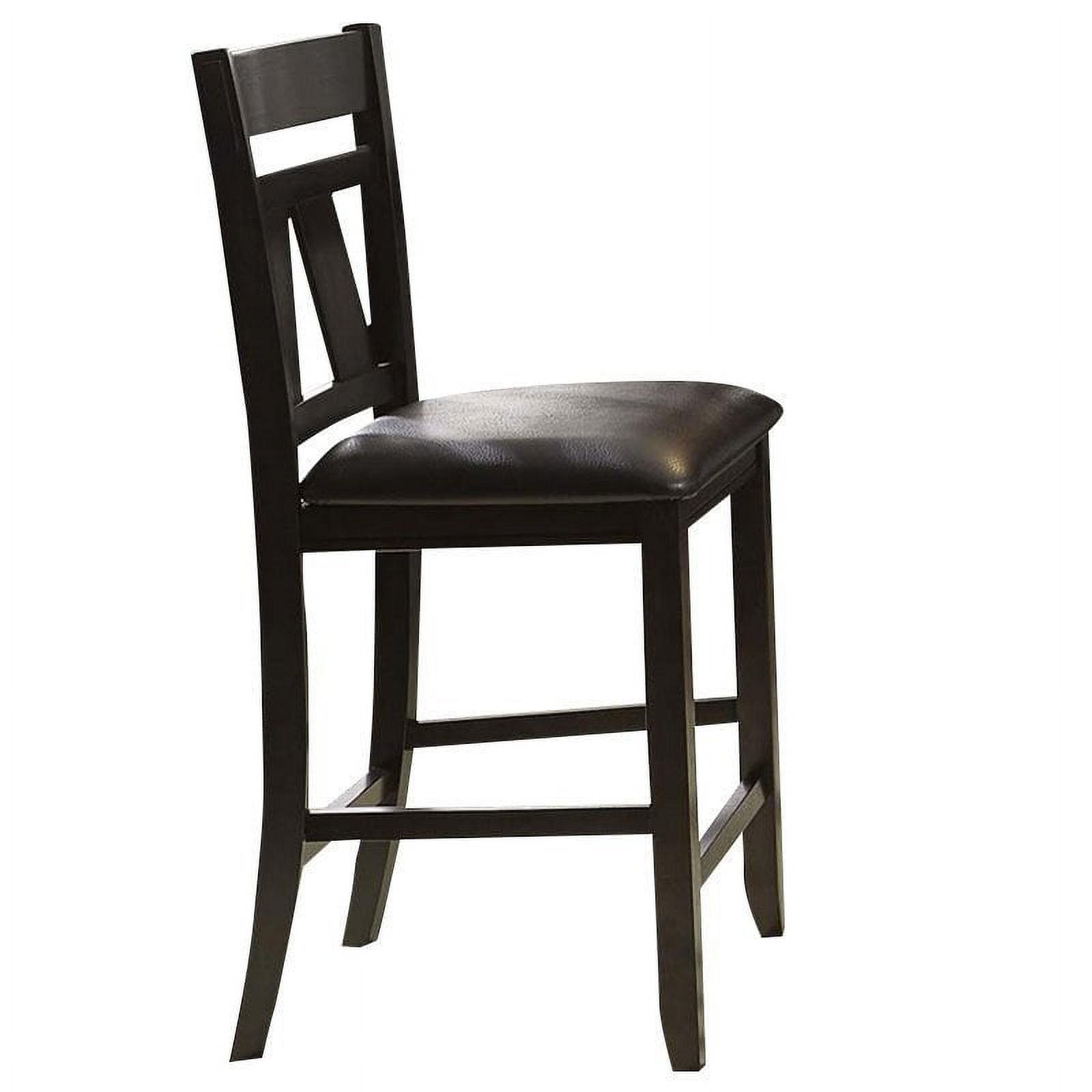 Lawson Black Splat Back Counter Chair (RTA)