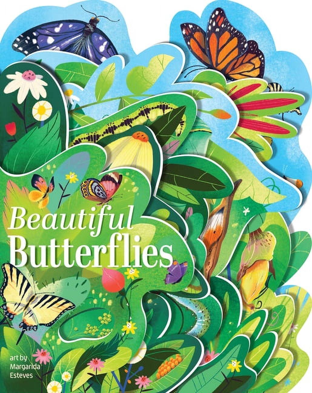 Beautiful Butterflies - (Layered View) (Board Book)