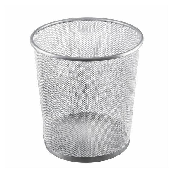 LcXctD Mesh Wastebasket Trash Can for Home and Office Workspace, Metal Office Trash Can Round-Shaped - 4.75 Gallon, 2485