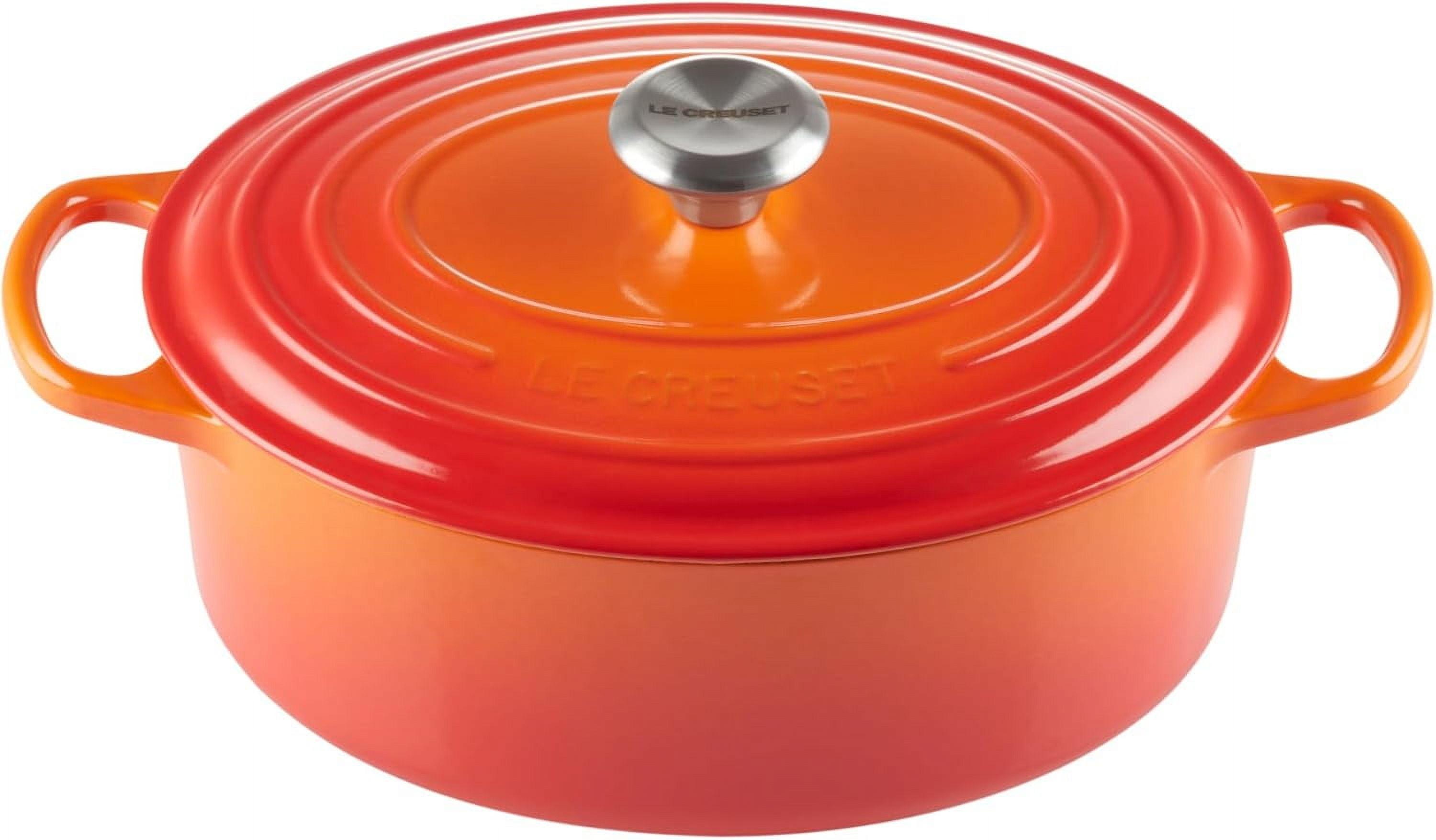 Le Creuset Signature 5 qt. Oval Dutch Oven in Flame