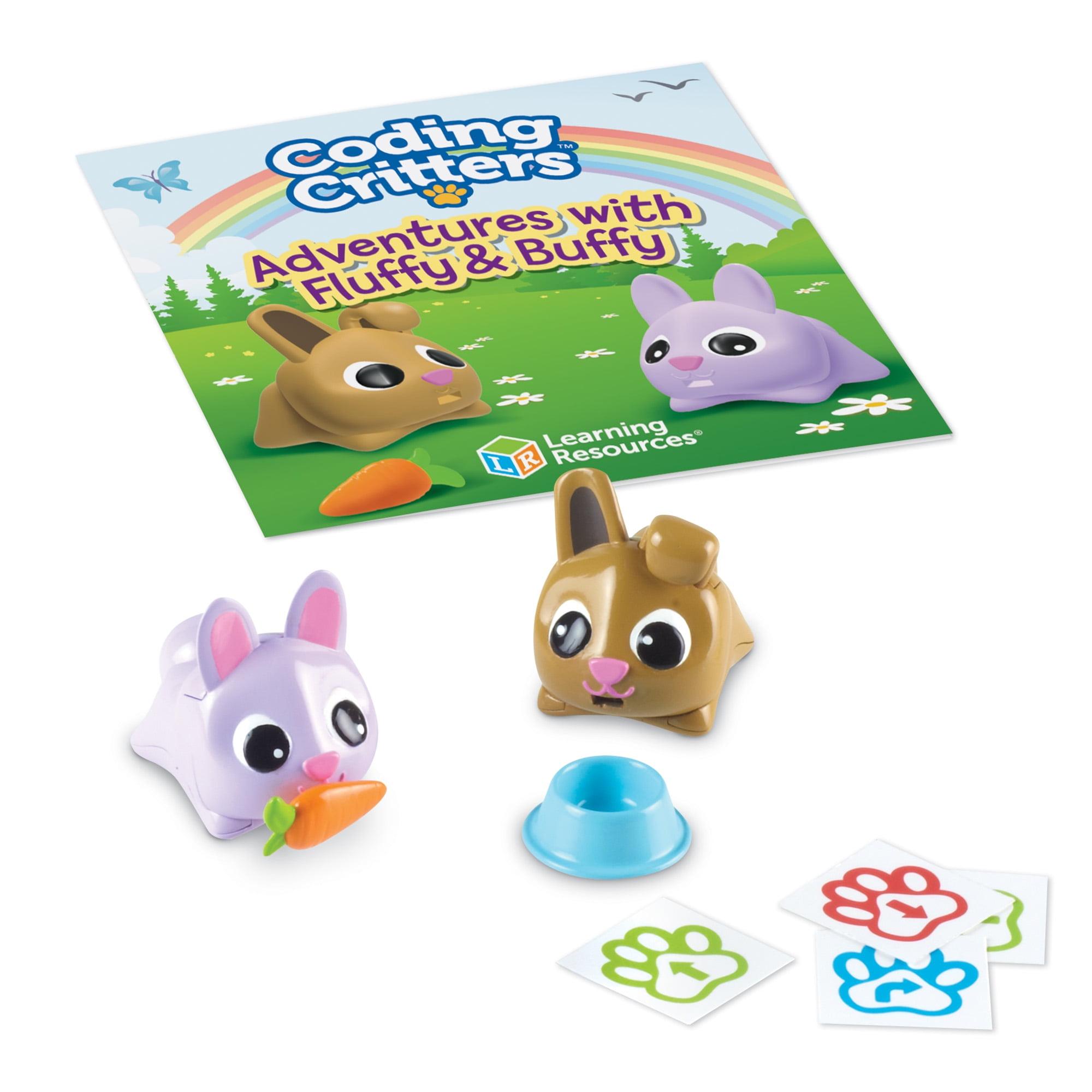 Coding Critters Pair-a-Pets Fluffy & Buffy STEM Adventure Set