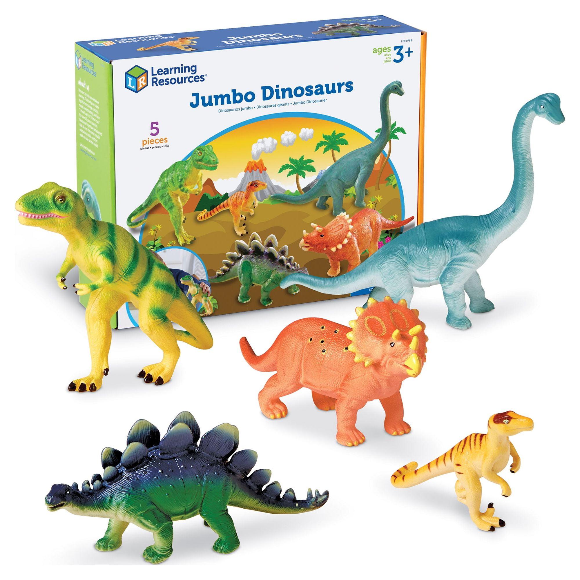 Learning Resources Jumbo Dinosaurs, Set Of 5