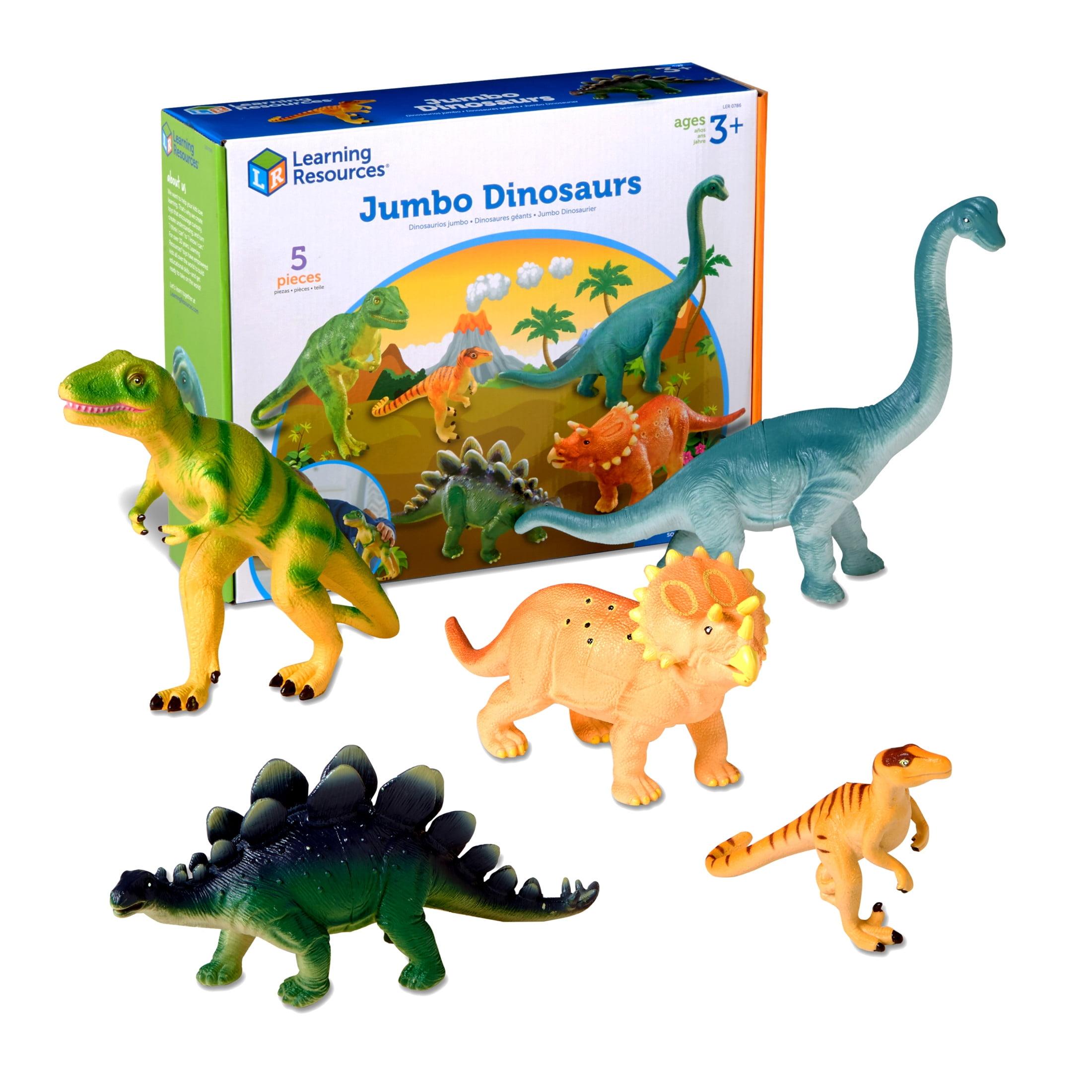 Learning Resources Jumbo Dinosaurs, Set Of 5
