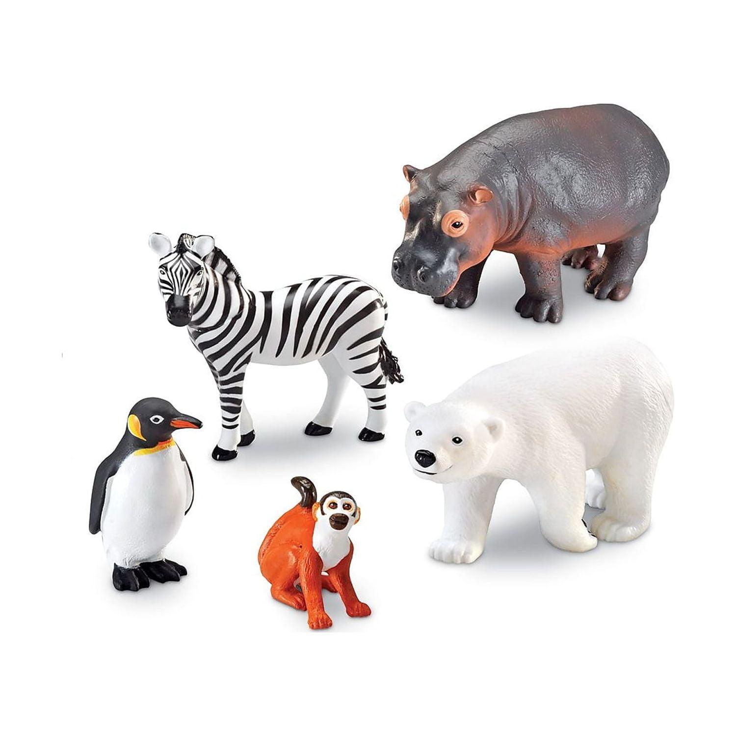 Learning Resources Jumbo Zoo Animals, Set Of 5