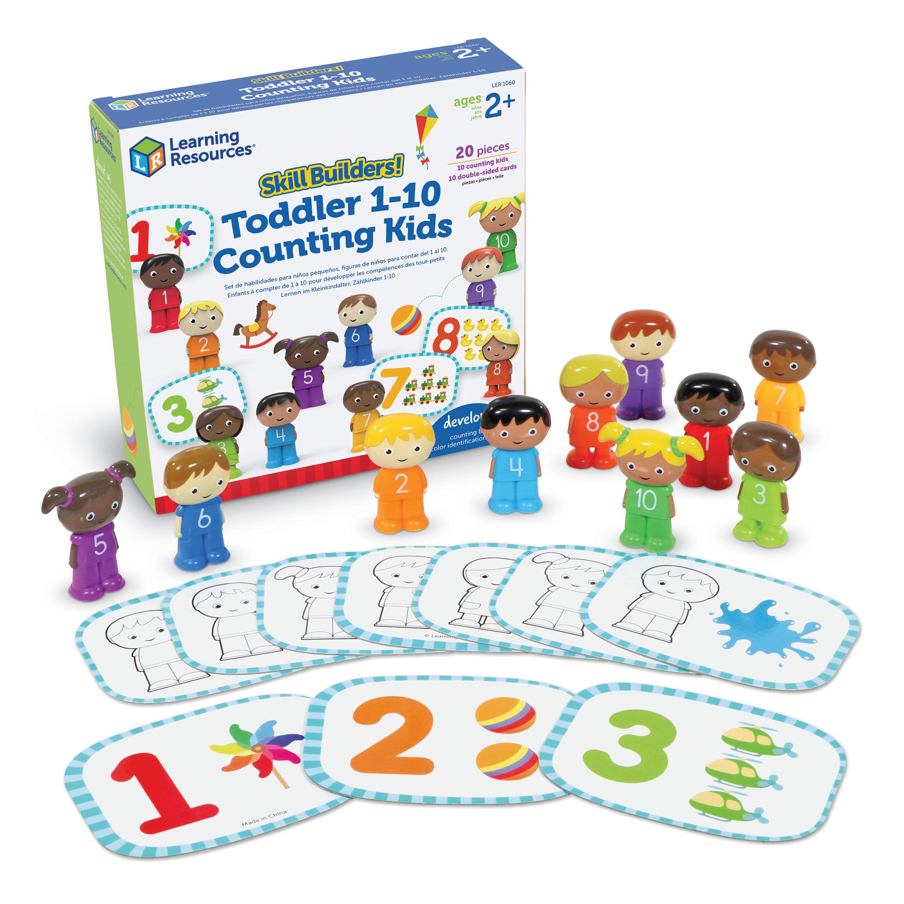 Learning Resources Skill Builders! Toddler 1-10 Counting Kids