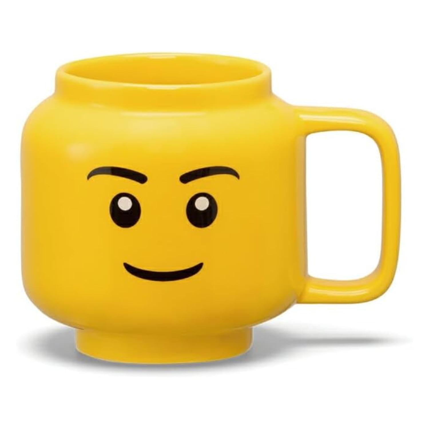 LEGO LEGO: Ceramic Mug Small - Boy - 8.6oz (255 mL), Classic Yellow Minifigures Head