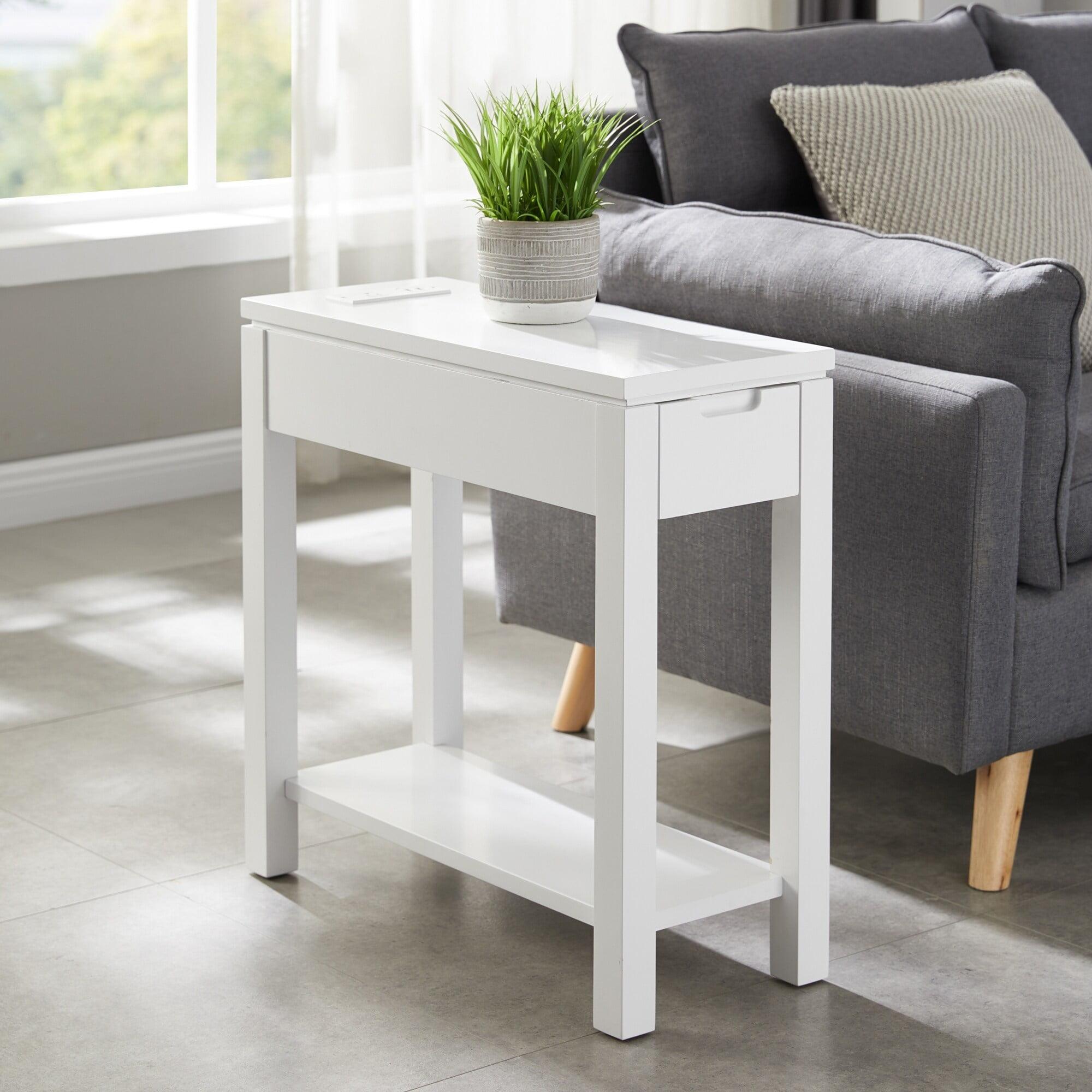 Cade Solid + Manufactured Wood Side Table