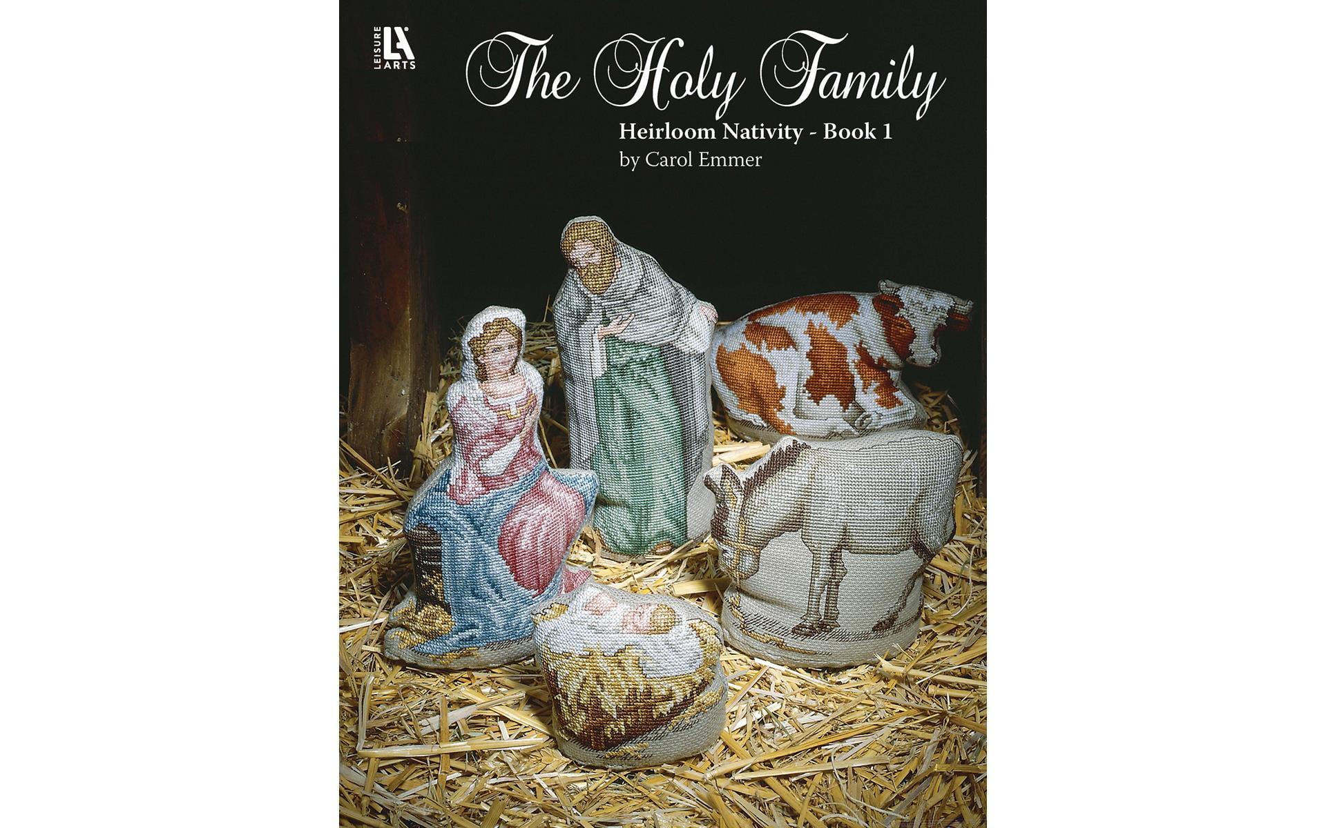 Leisure Arts The Holy Family Heirloom Nativity Book #1, Cross Stitch Nativity Set, Pattern, Christmas Patterns, Cross Stitch Christmas, Stitch, Patterns