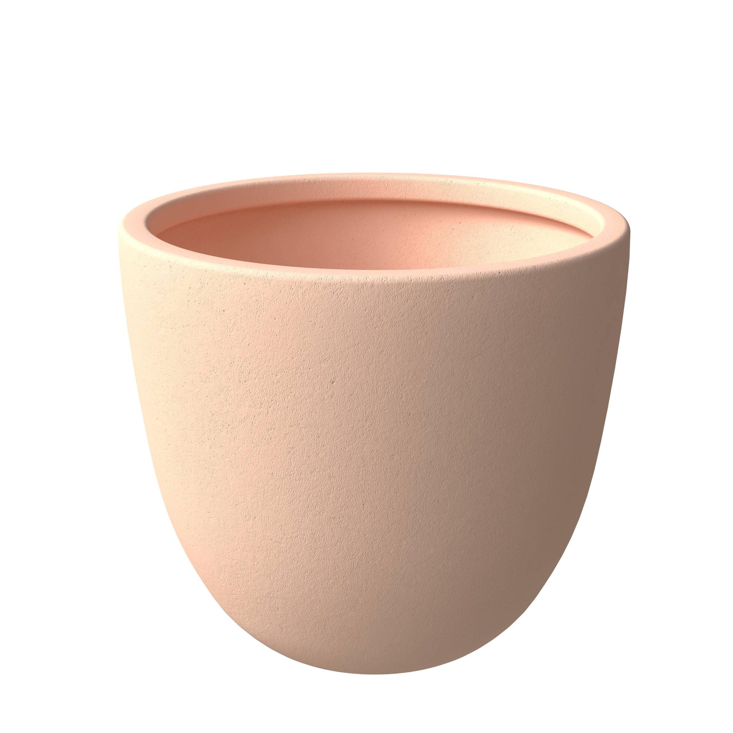 LeisureMod Tapered Round Planter Pot with Drainage Holes for Indoor and Outdoor Dahlia Collection