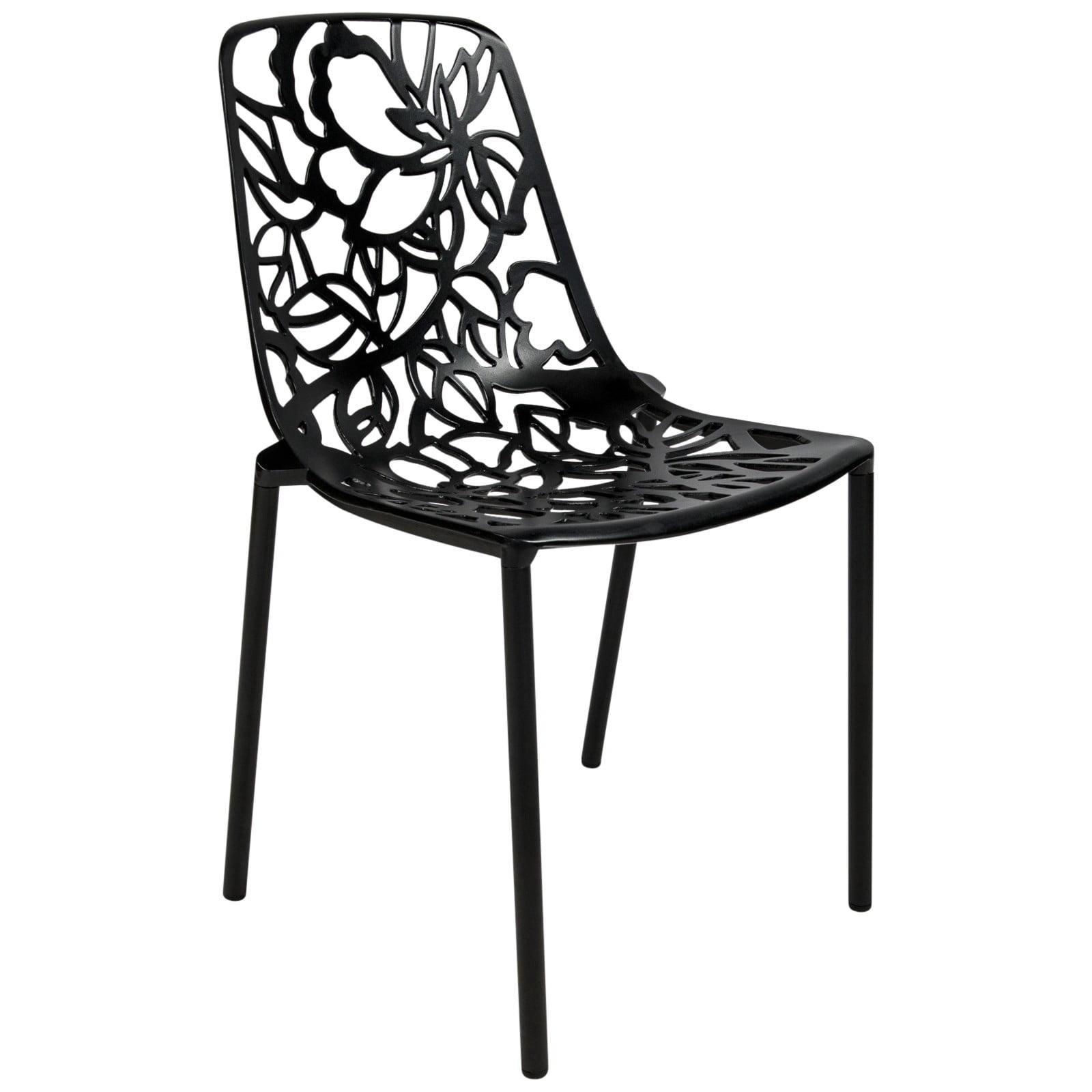 Devon 22" Aluminum Modern Indoor/Outdoor Accent Chair