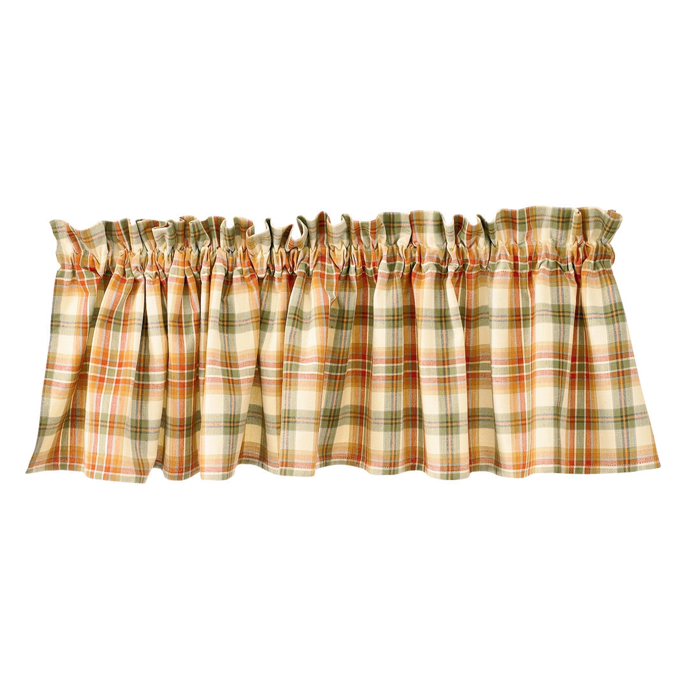 Park Designs Yellow Lemon Pepper Valance 14''L