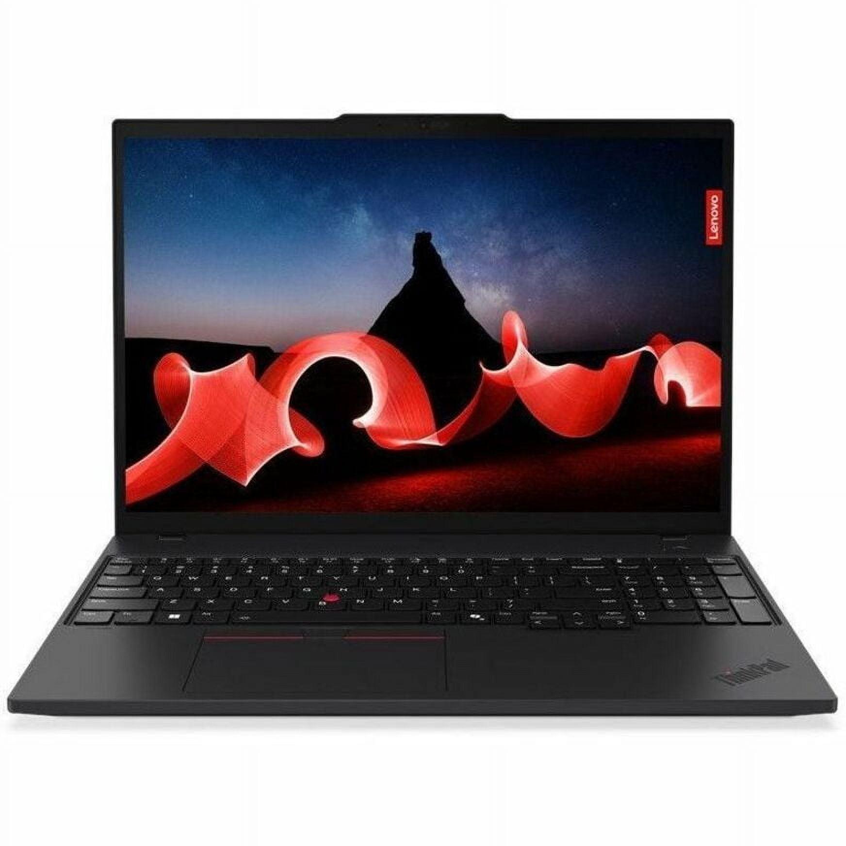Lenovo ThinkPad T16 Gen 3 21MN005GUS 16" Touchscreen Laptop Computer - WUXGA - Intel Core Ultra 7 155U - 16 GB - 1 TB SSD - English Keyboard - Black