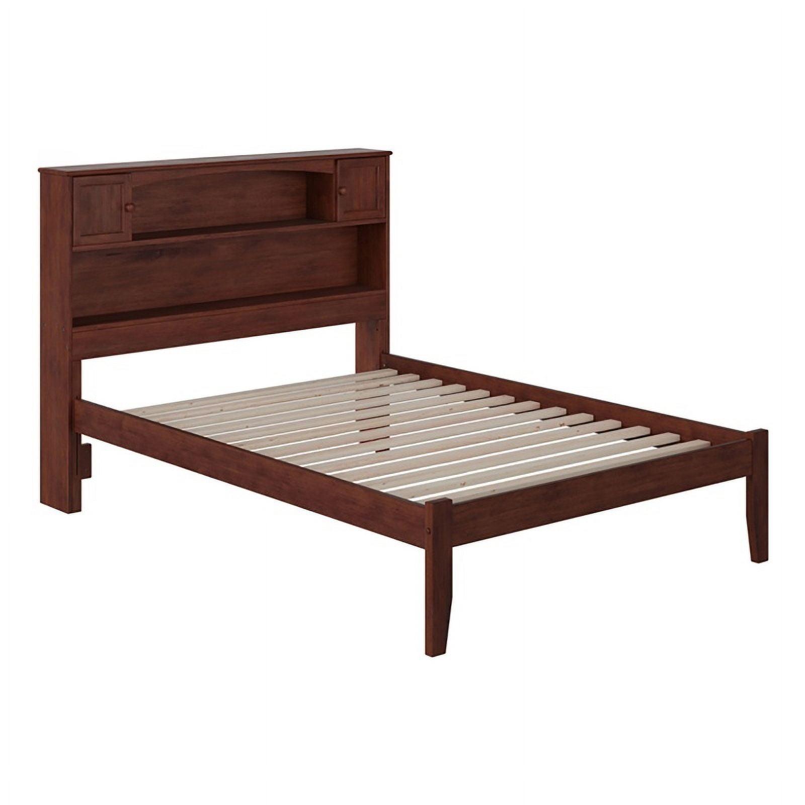 Leo & Lacey Full Platform Bed in Walnut