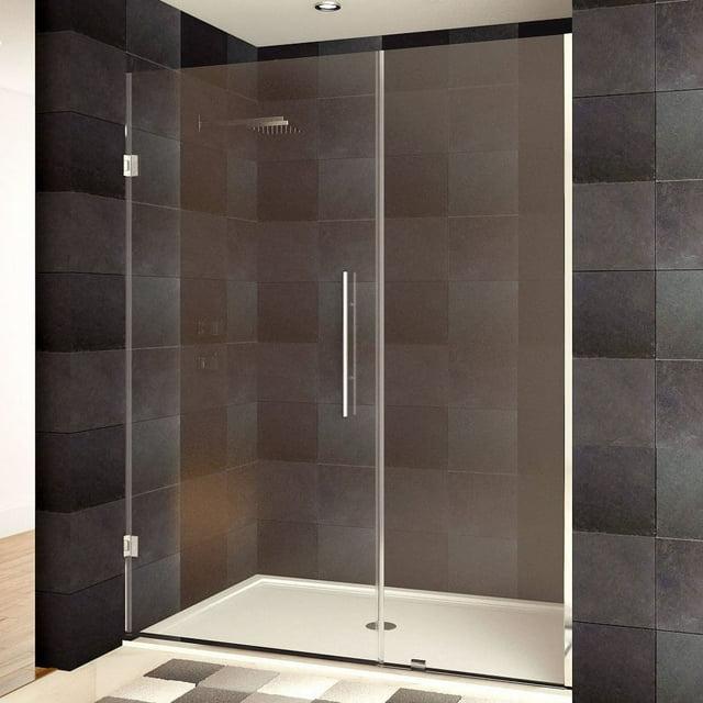 Ultra-E 55'' W x 72'' H Frameless Shower Door