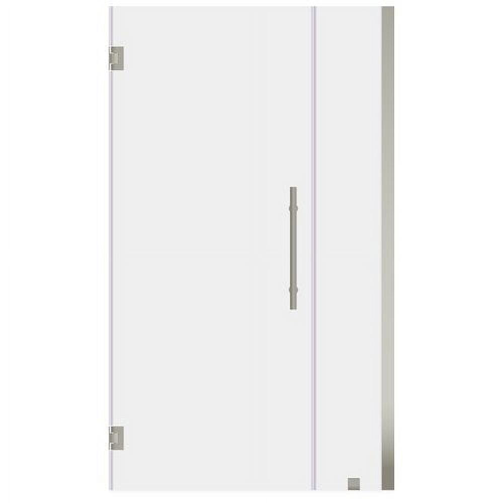 Ultra-E 34-35" Brushed Nickel Frameless Shower Door