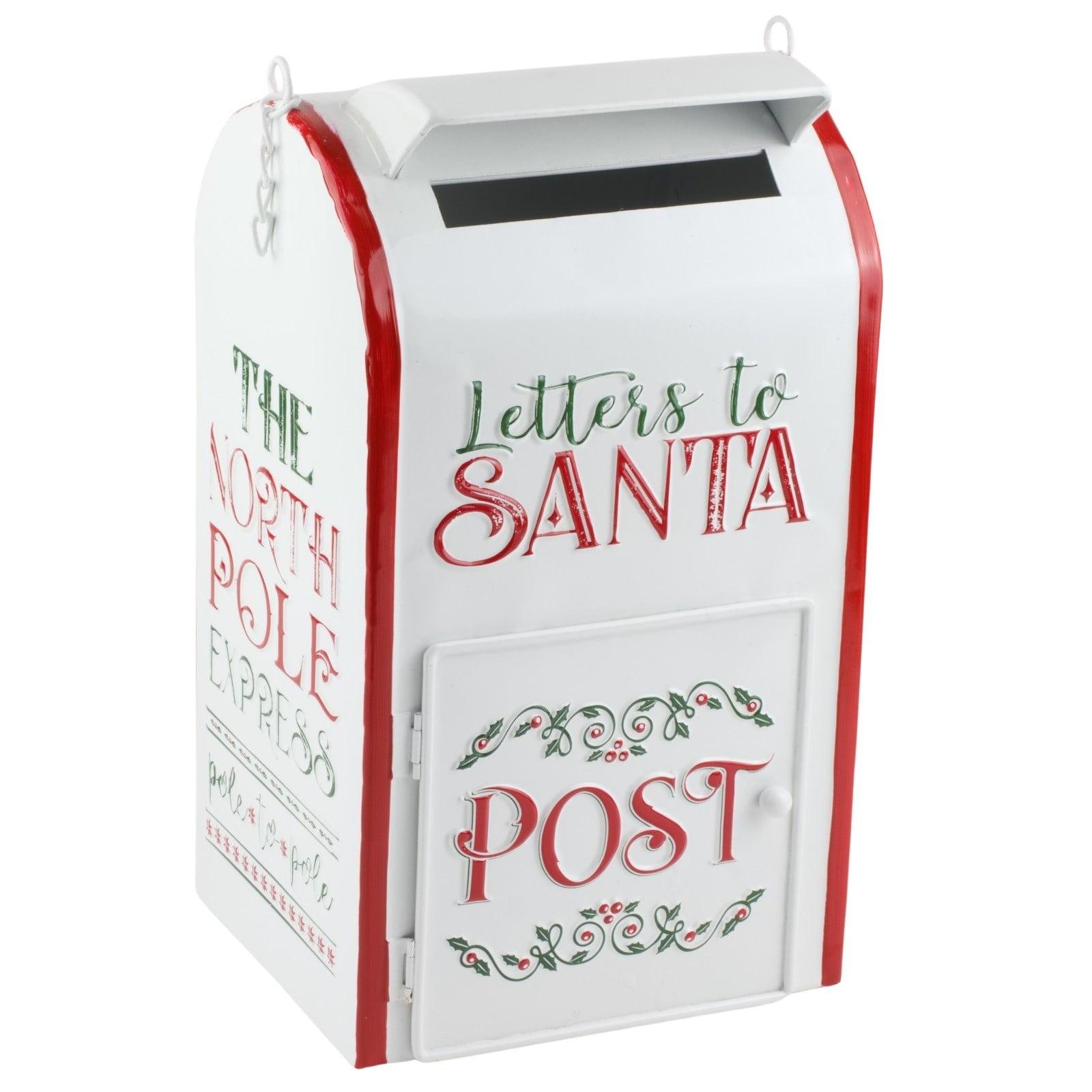 Letters to Santa Mailbox Christmas Replacement Sign for Arrow Hanger Hanging