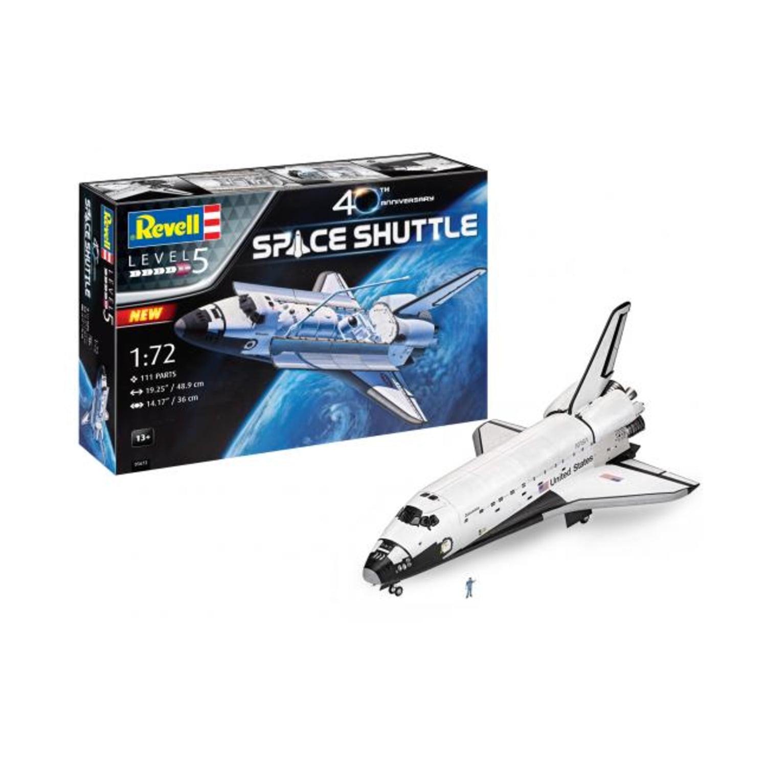 Level 5 Model Kit NASA Space Shuttle 40th Anniversary 1/72 Scale Model by Revell