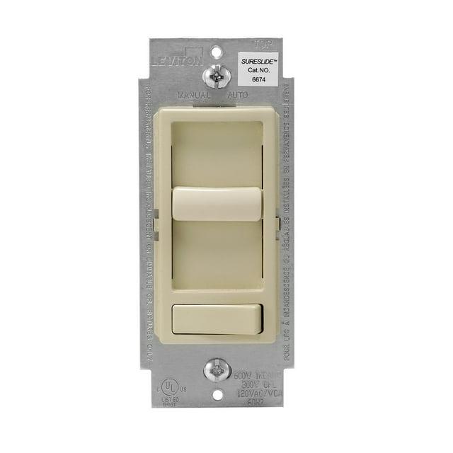 Tamper Resistant Slide Dimmer