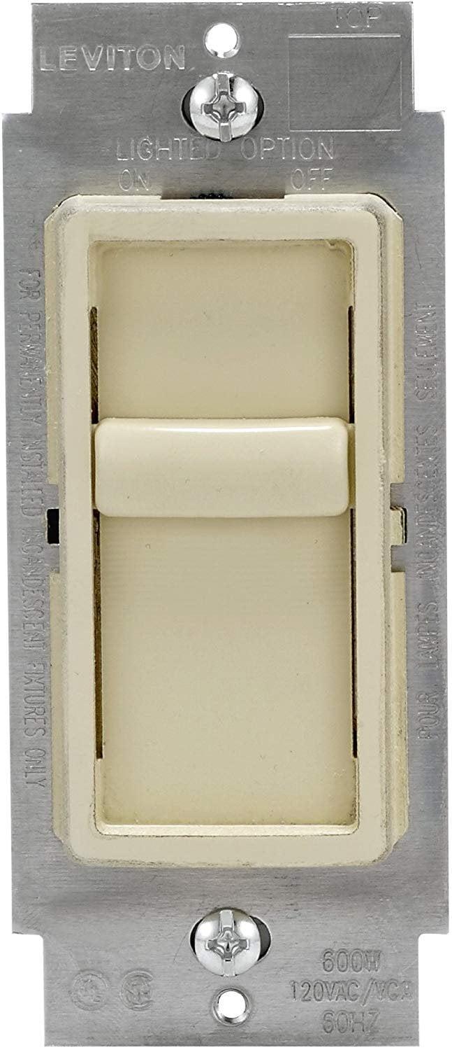 Tamper Resistant Slide Single Pole Dimmer