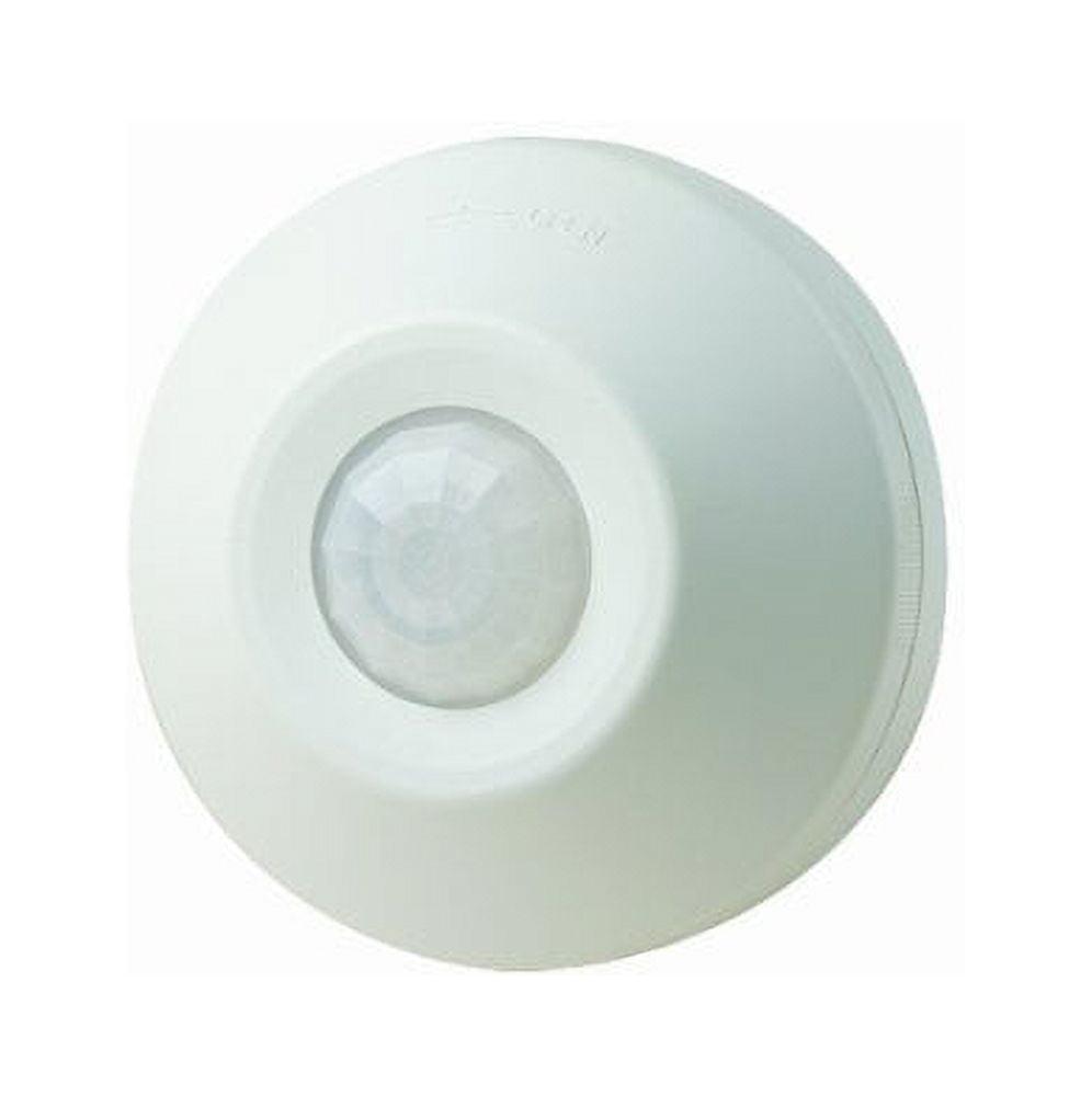 White Ceiling-Mount Occupancy Sensor with Passive Infrared Technology