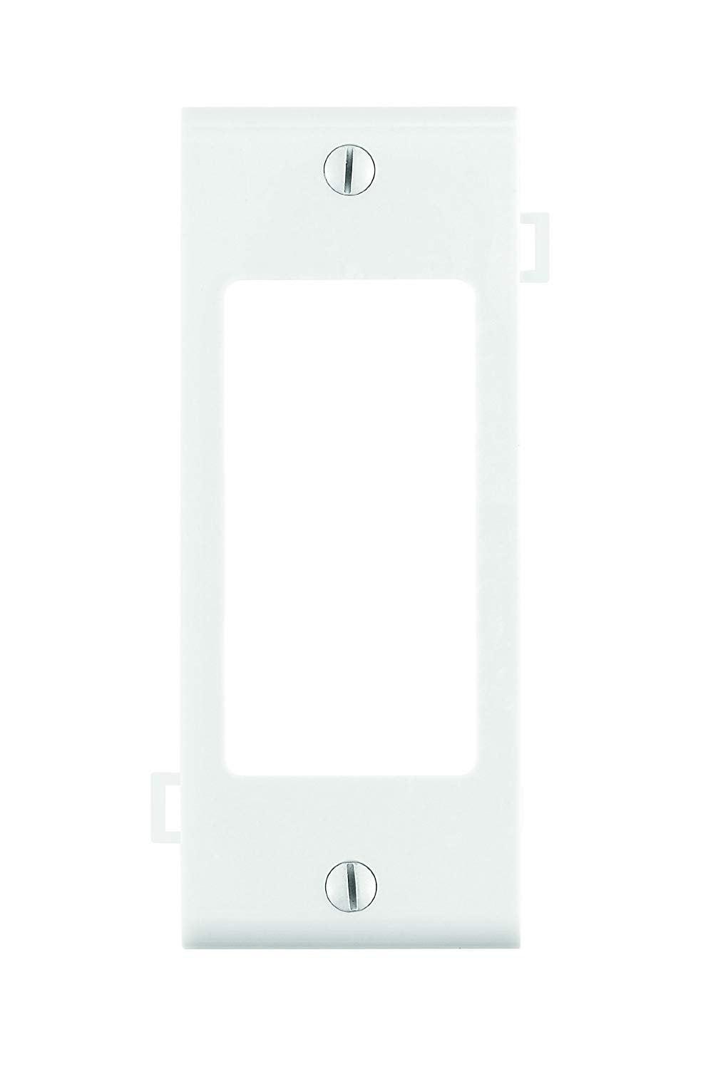 Leviton PSC26-W Sectional Wall Plate, Decora Middle Section, White