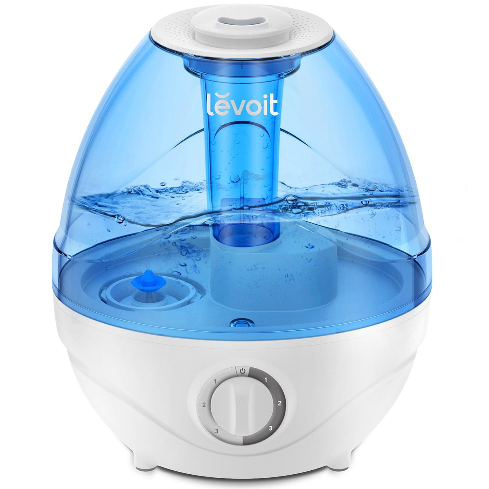 Levoit 0.6 Gallons Cool Mist Ultrasonic Tabletop Humidifier with Adjustable Humidistat for 300 Cubic Feet