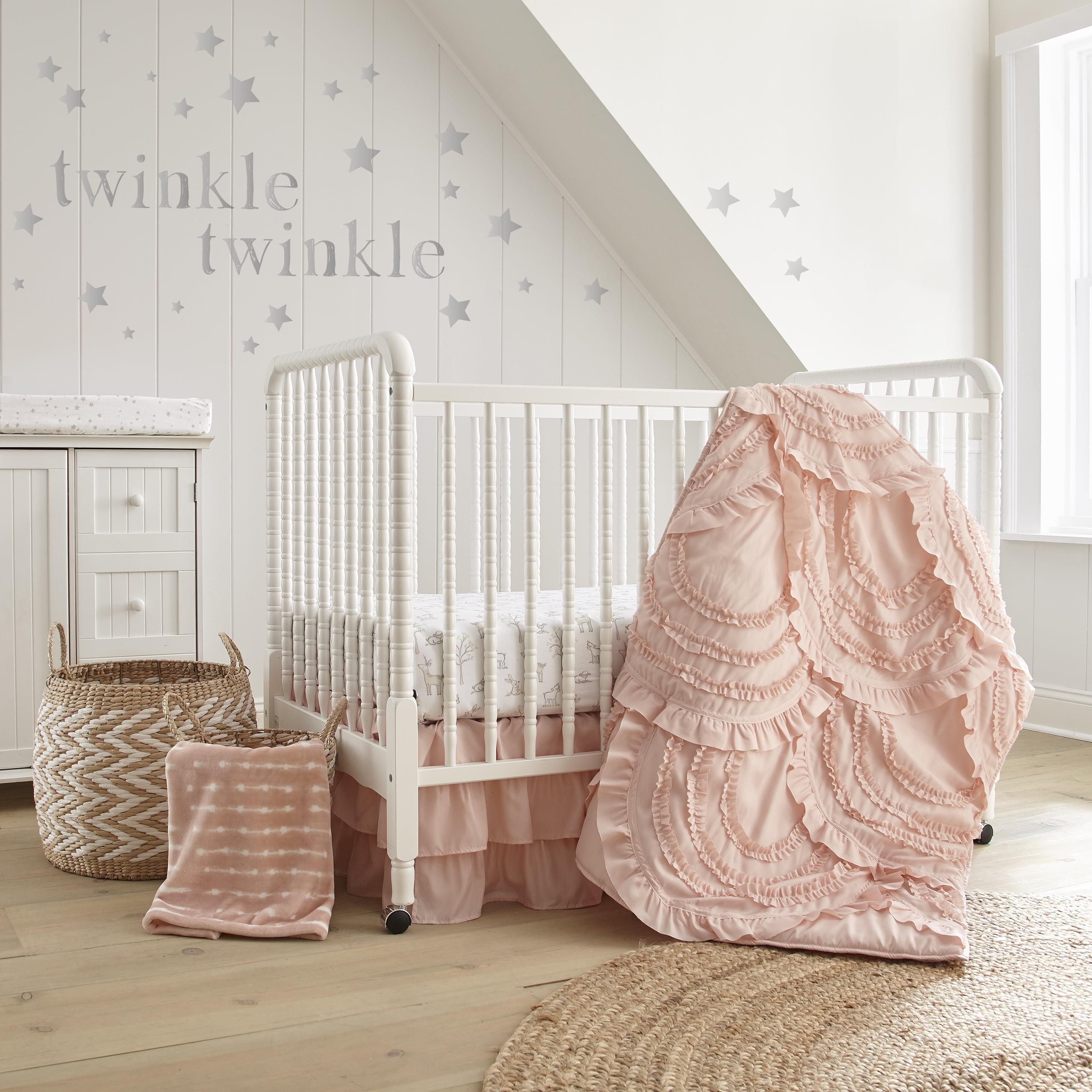 Skylar Blush 4-Piece Crib Bedding Set - Levtex Baby