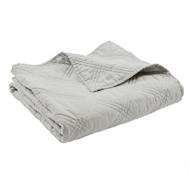 Levtex home Washed Linen Quilted Throw