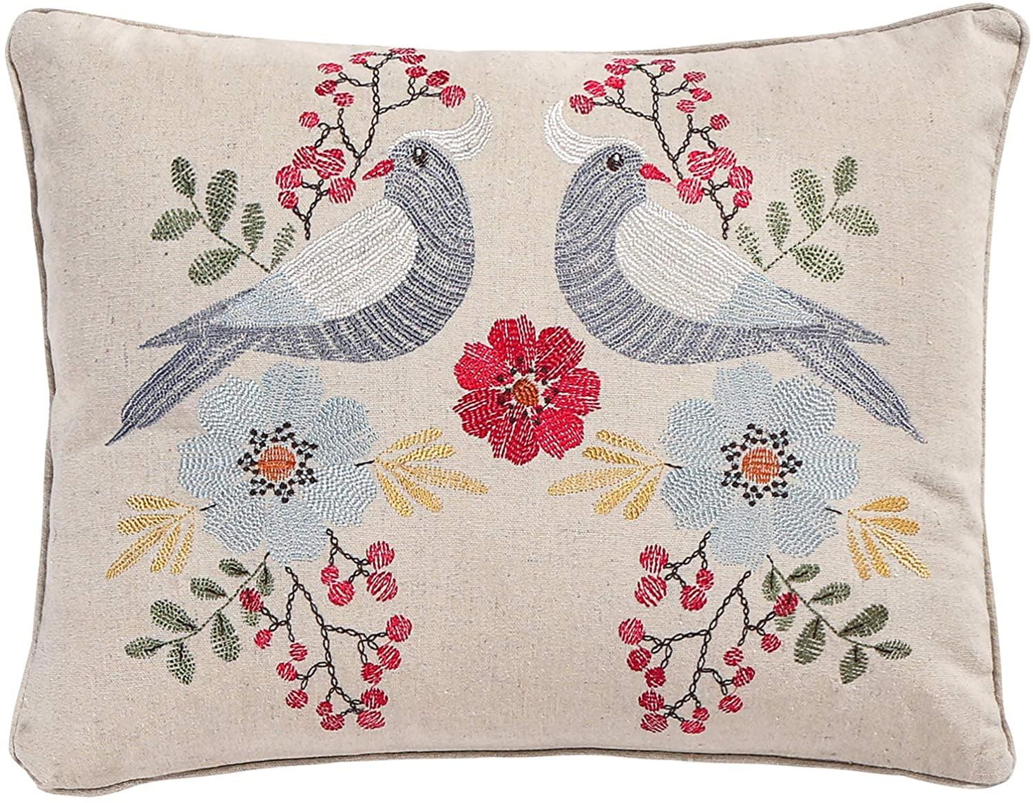 Angelica Bird Decorative Pillow - Levtex Home