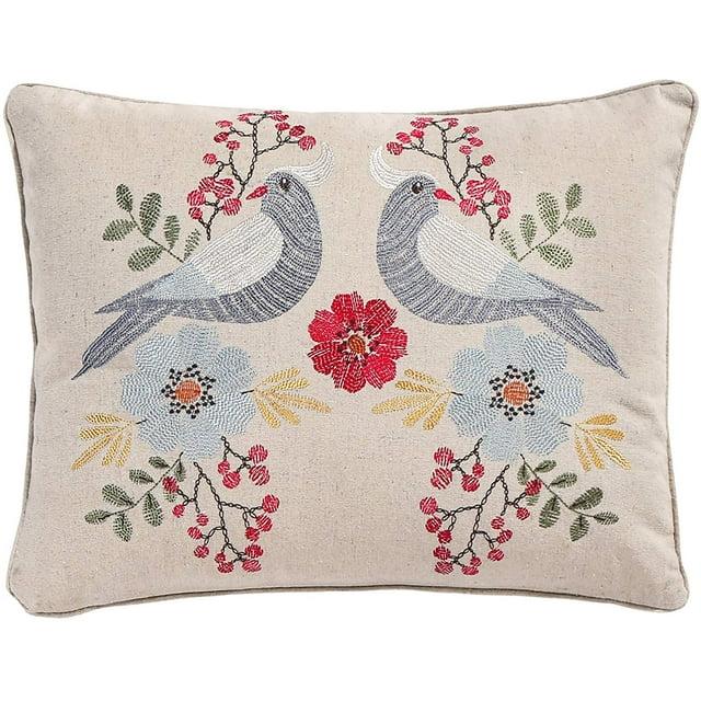 Angelica Bird Decorative Pillow - Levtex Home