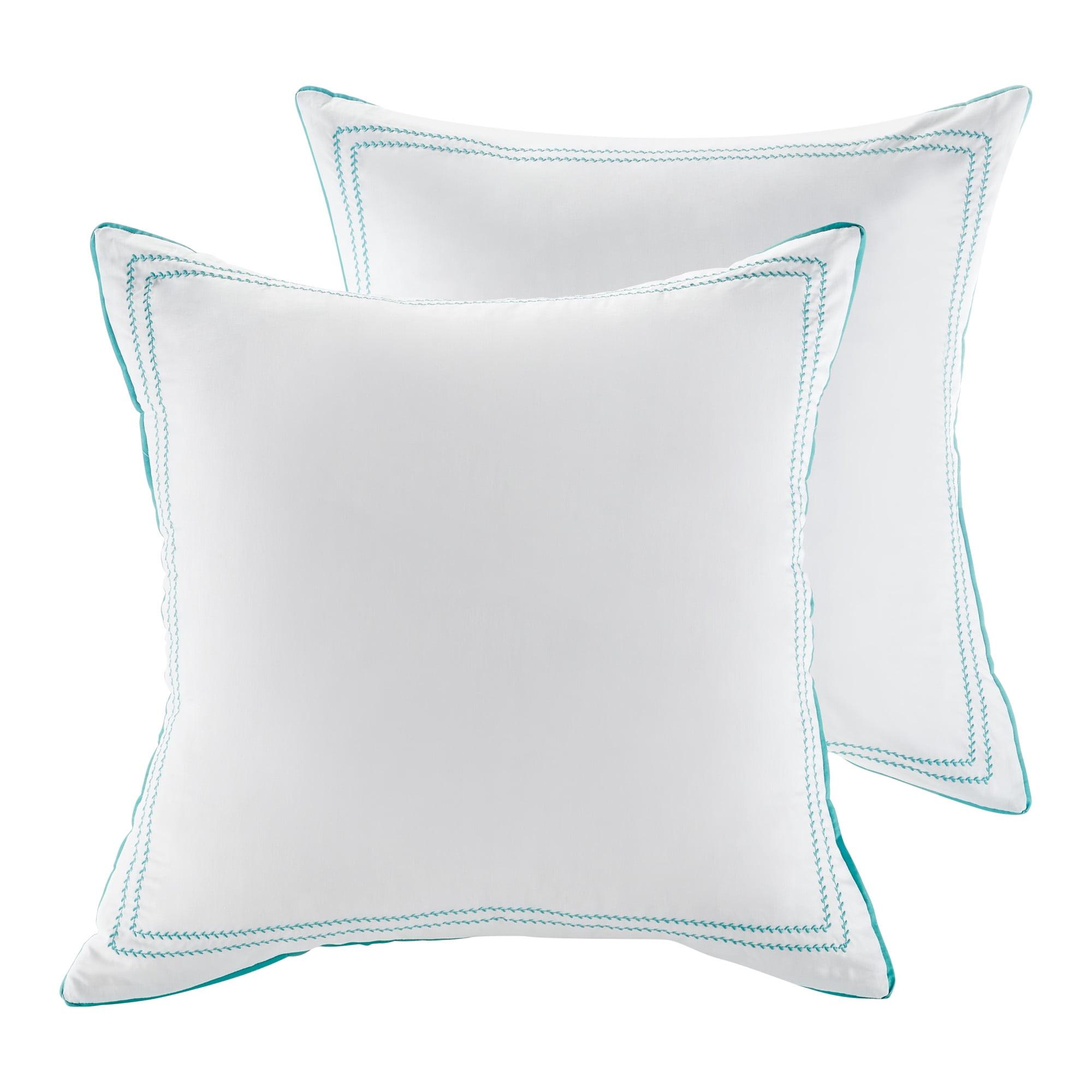 Hummingbird Grove Cream  Euro Sham set of 2 - Levtex Home