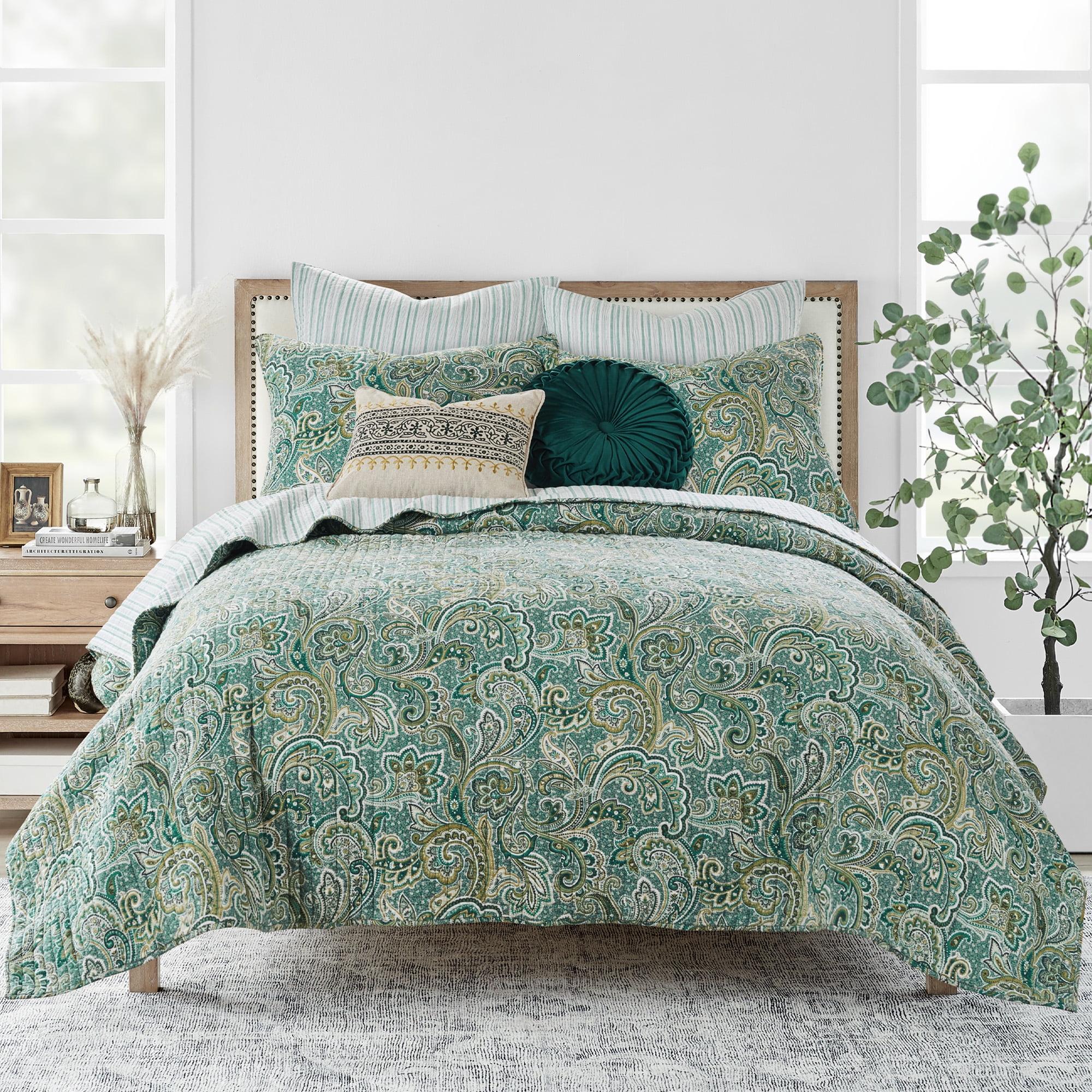 Levtex home Kimpton Green King Quilt Set