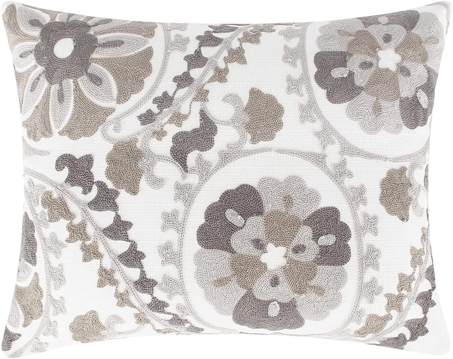 Mills - Crewel Suzani Decorative Pillow - Levtex Home