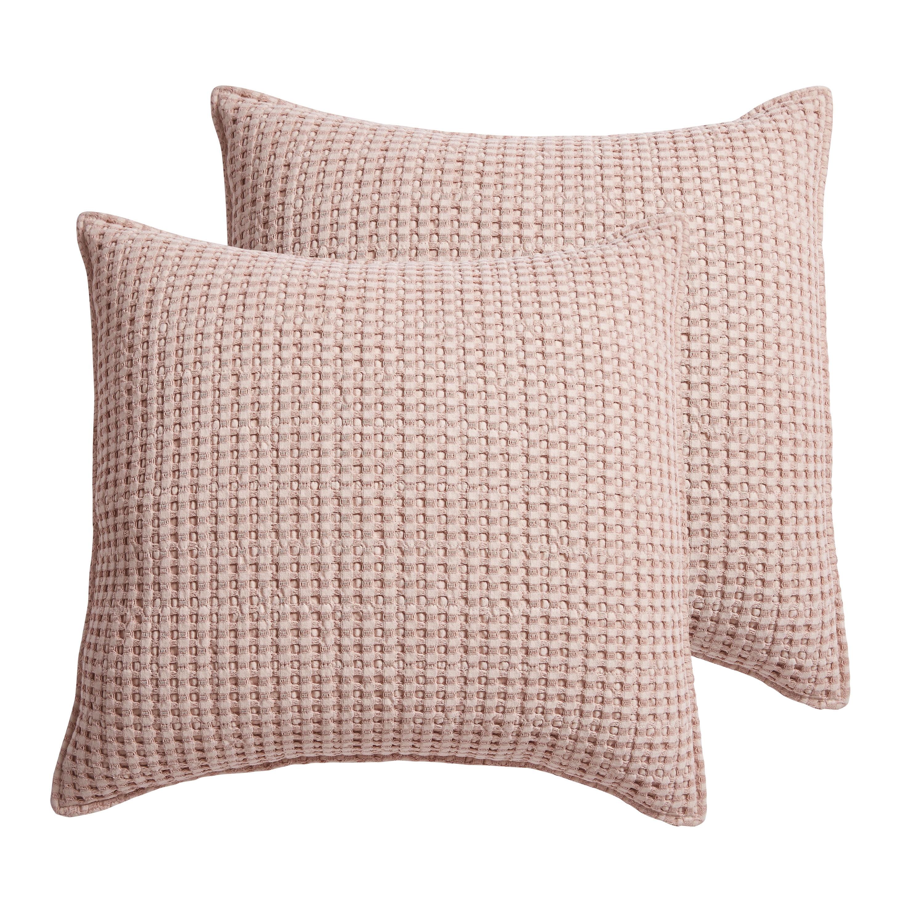 Mills Waffle Euro Sham Set of 2 - Levtex Home