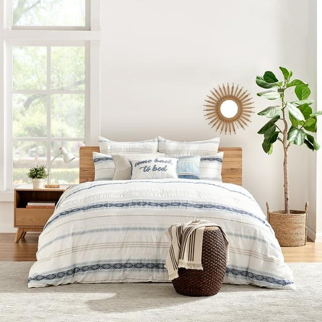 Pickford Blue - Twin/Twin XL Duvet Cover Set - Cream & Blue - Levtex Home