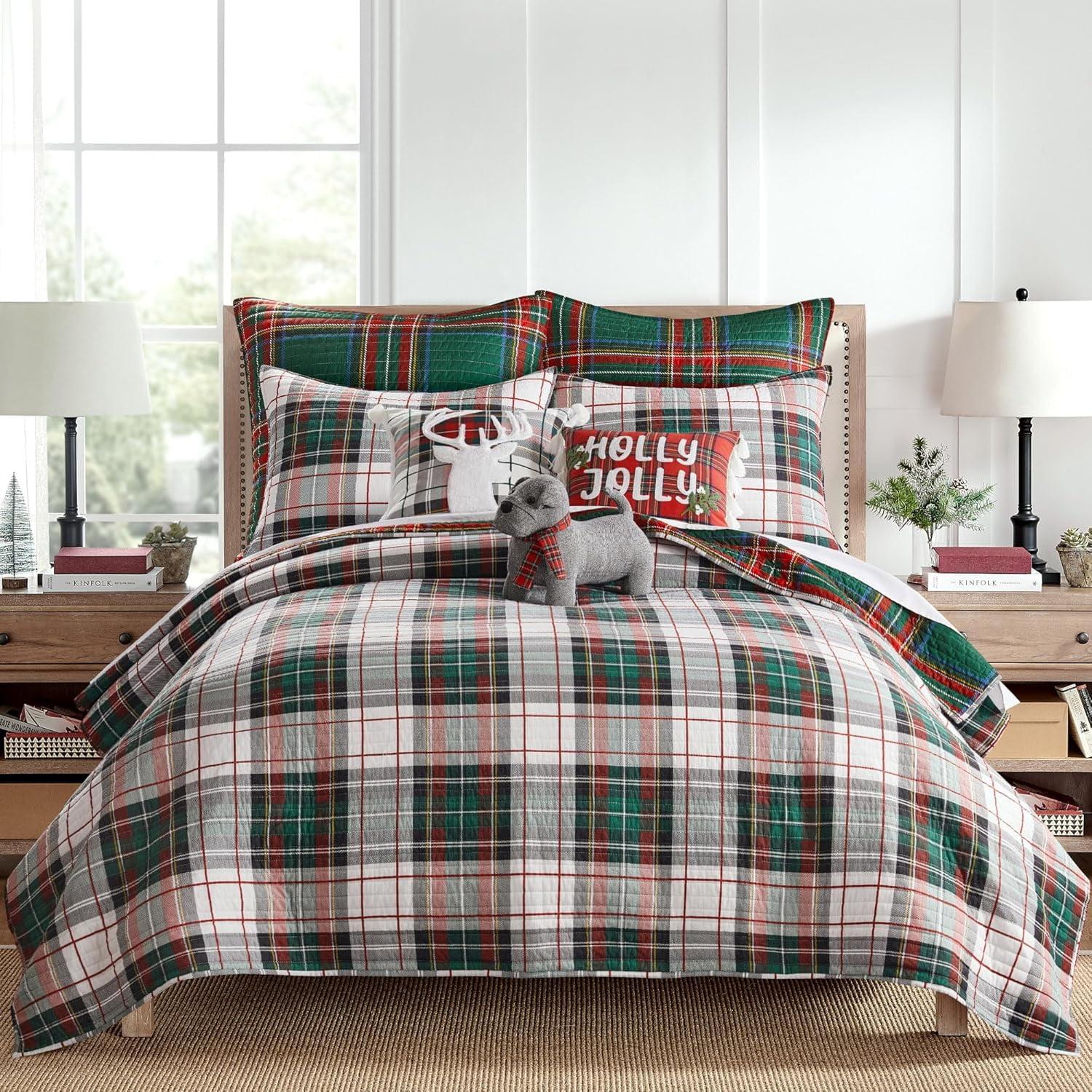 Spencer Plaid Flannel Duvet Cover Set - Levtex Home