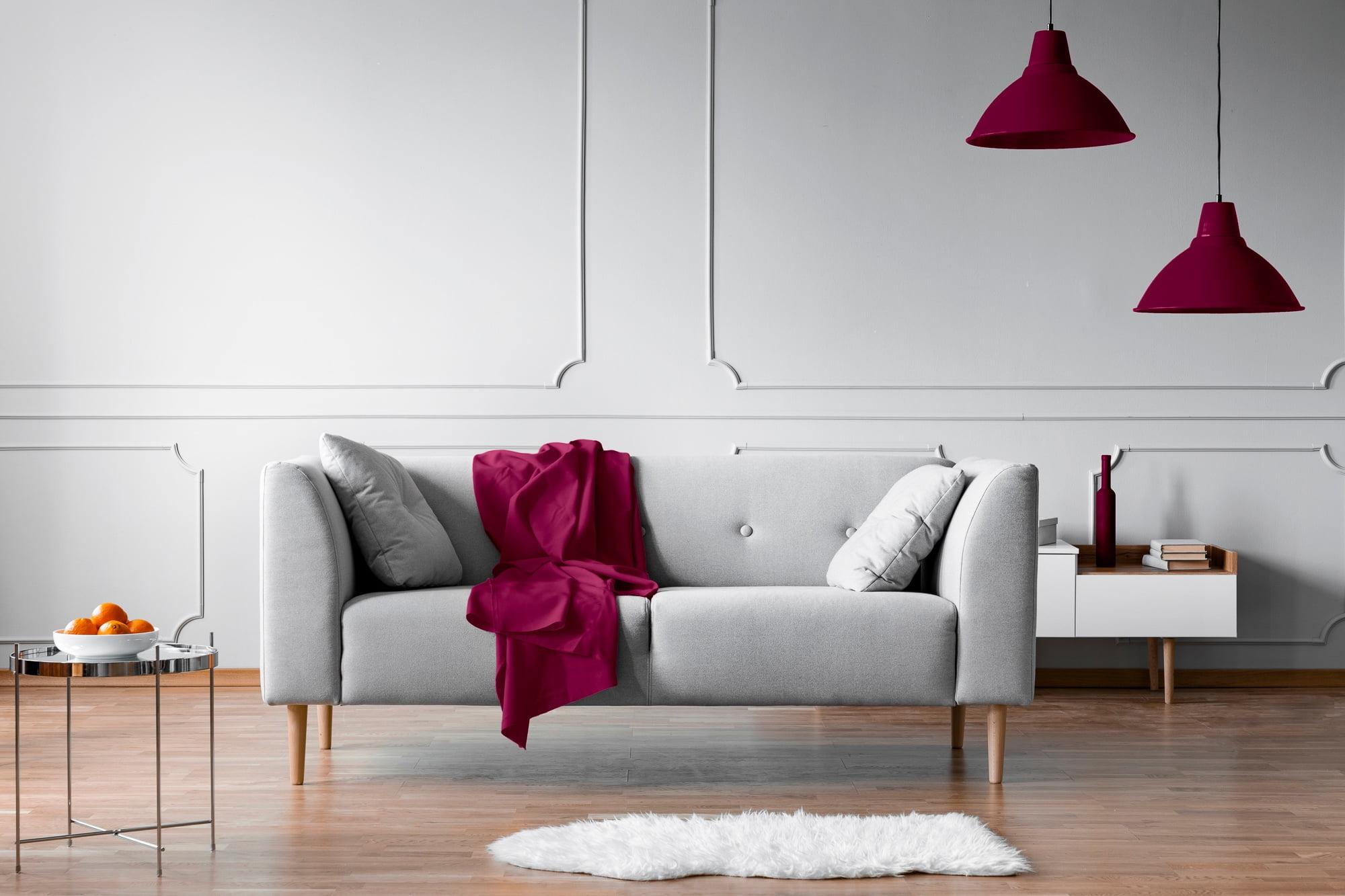 Imperial Home Cozy Comfort 50 x 60 Inch Cozy Fleece Throw Blanket