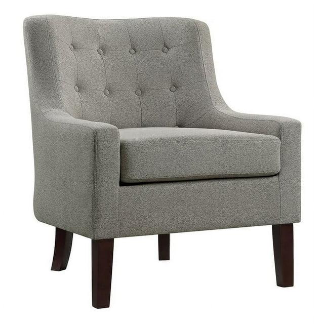 Lexicon Cairn Fabric Upholstered Accent Chair in Brown Color