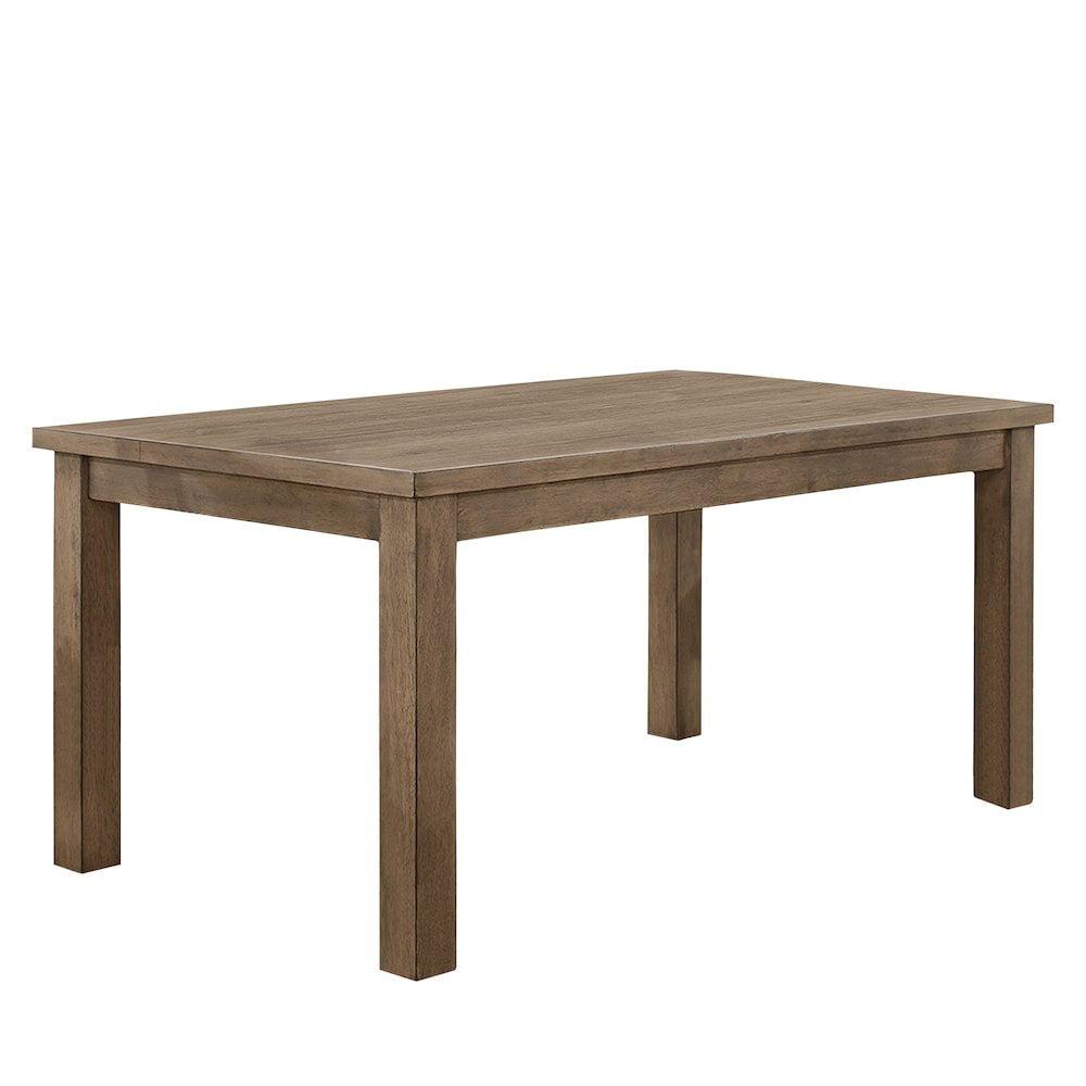 Lexicon Janina Transitional Wood Dining Room Table in Natural