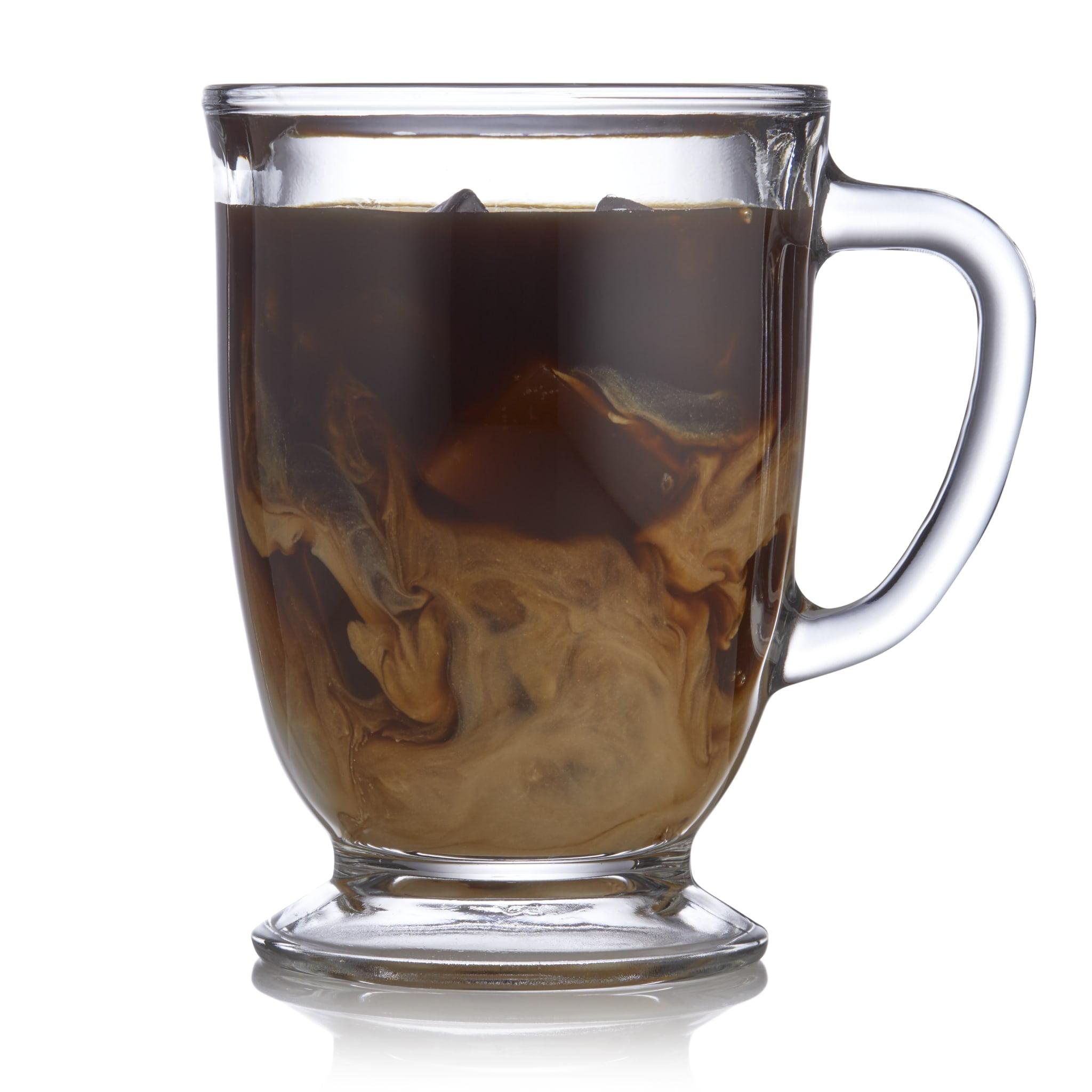 Libbey Kona Glass Coffee Mugs