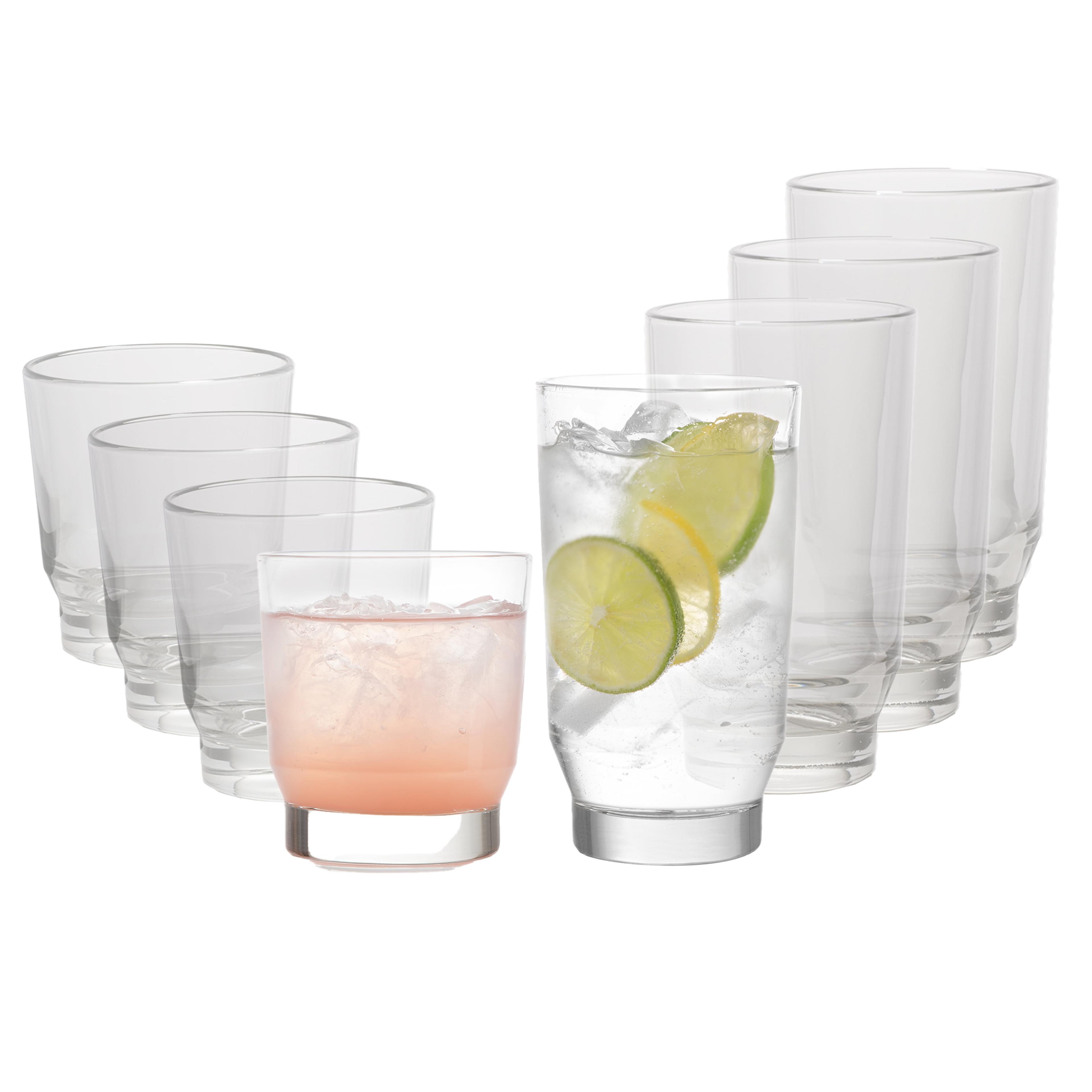 Libbey Merida 8-Piece Tumbler And Rocks Glass Set