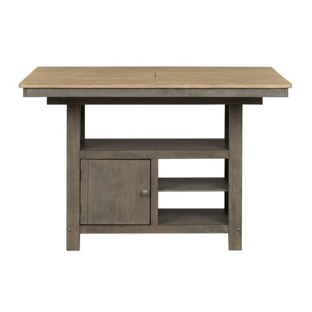 Liberty Furniture Industies, INC Lindsey Farm Kitchen Island in Rubberwood Solids & Veneers w/ MDF