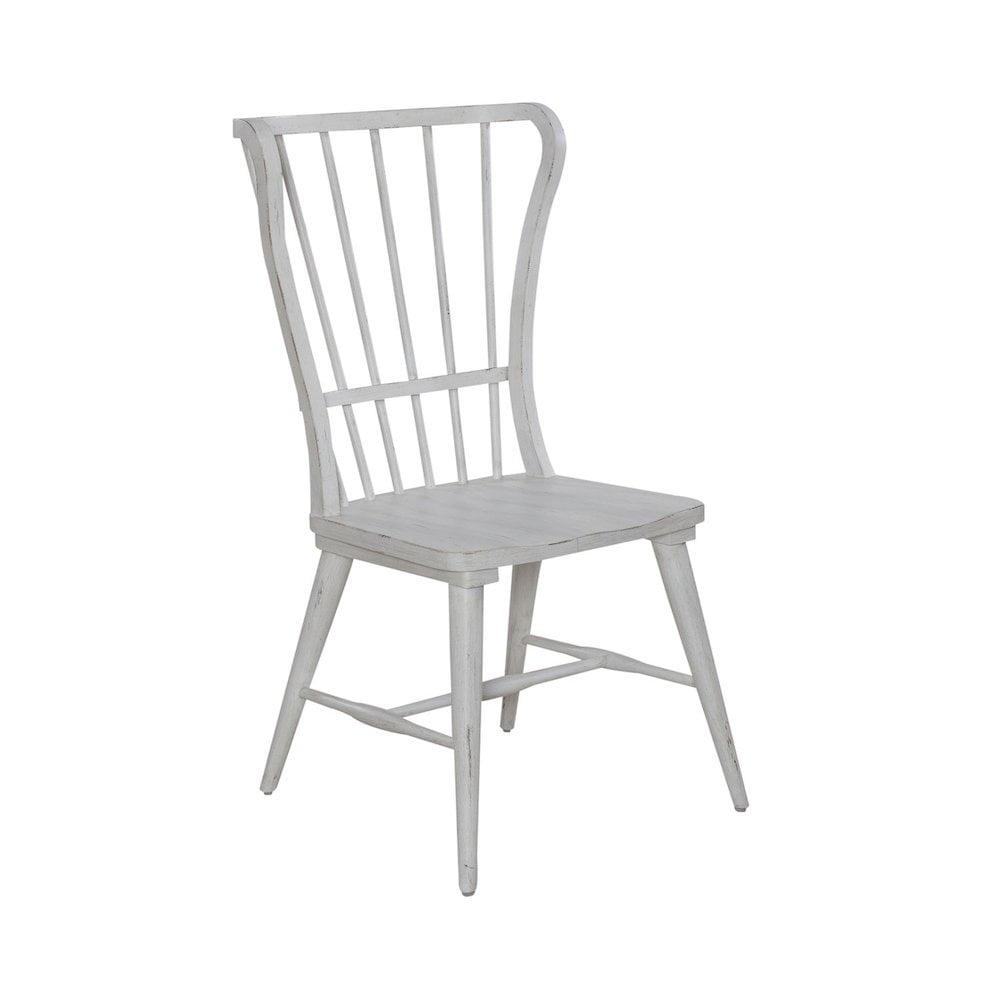 White Pine Windsor Slat Back Side Chair