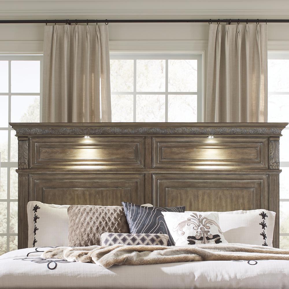 Carlisle Court Queen Panel Headboard with LED Lights