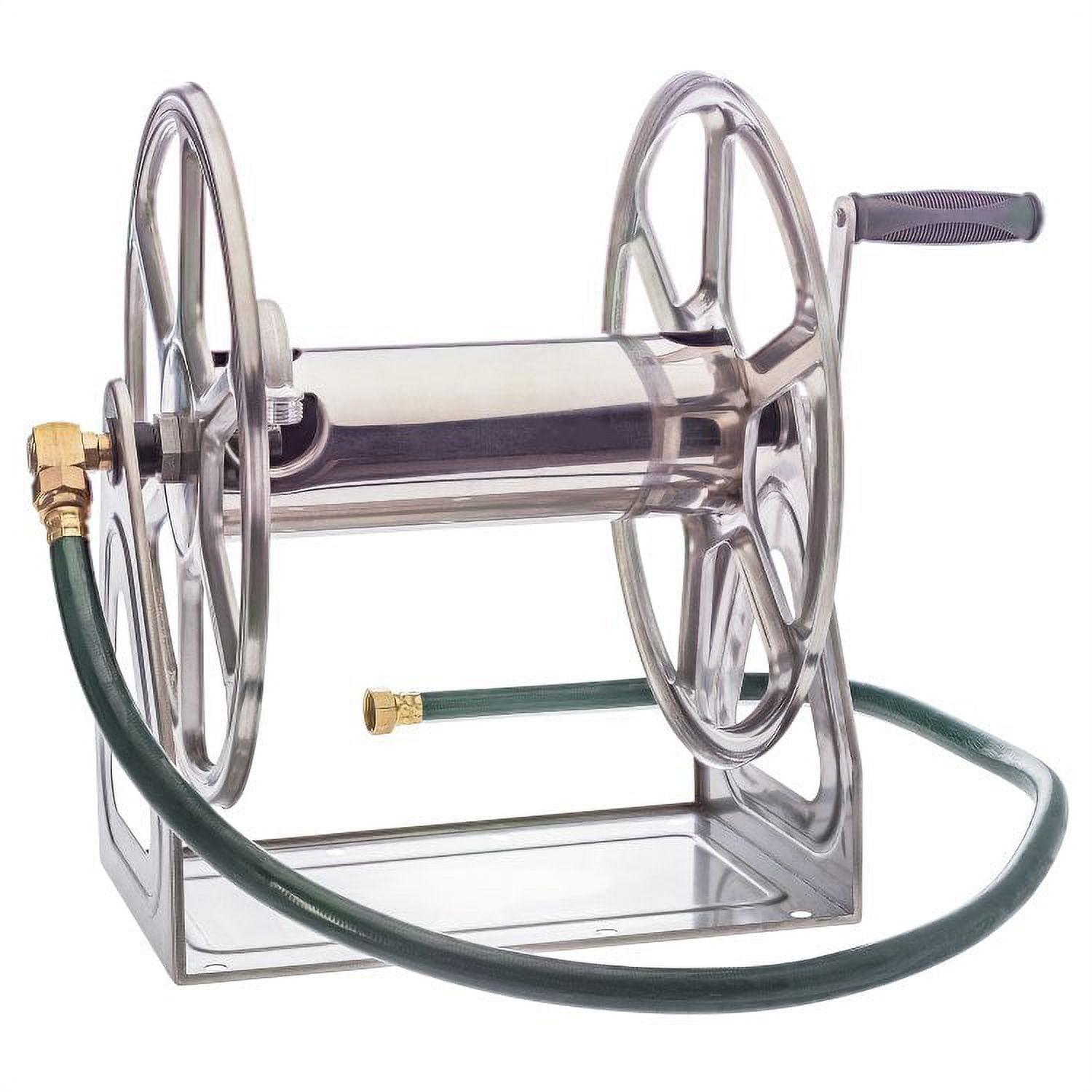 Liberty Garden 200' Stainless Steel 3 in 1 Hose Reel