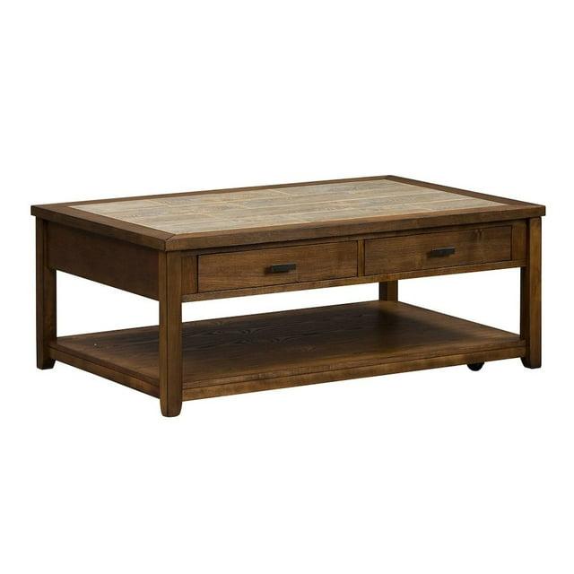 Liberty Furniture Industies, INC Mesa Valley Cocktail Table in Tobacco