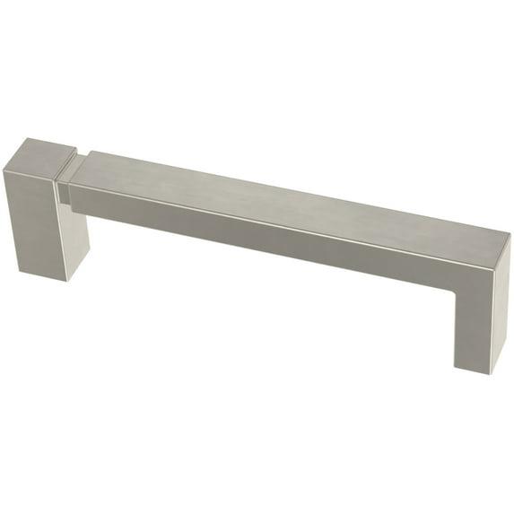 Asymmetric Notched Kitchen Cabinet or Furniture Drawer 3.75" Center Bar Pull Multipack