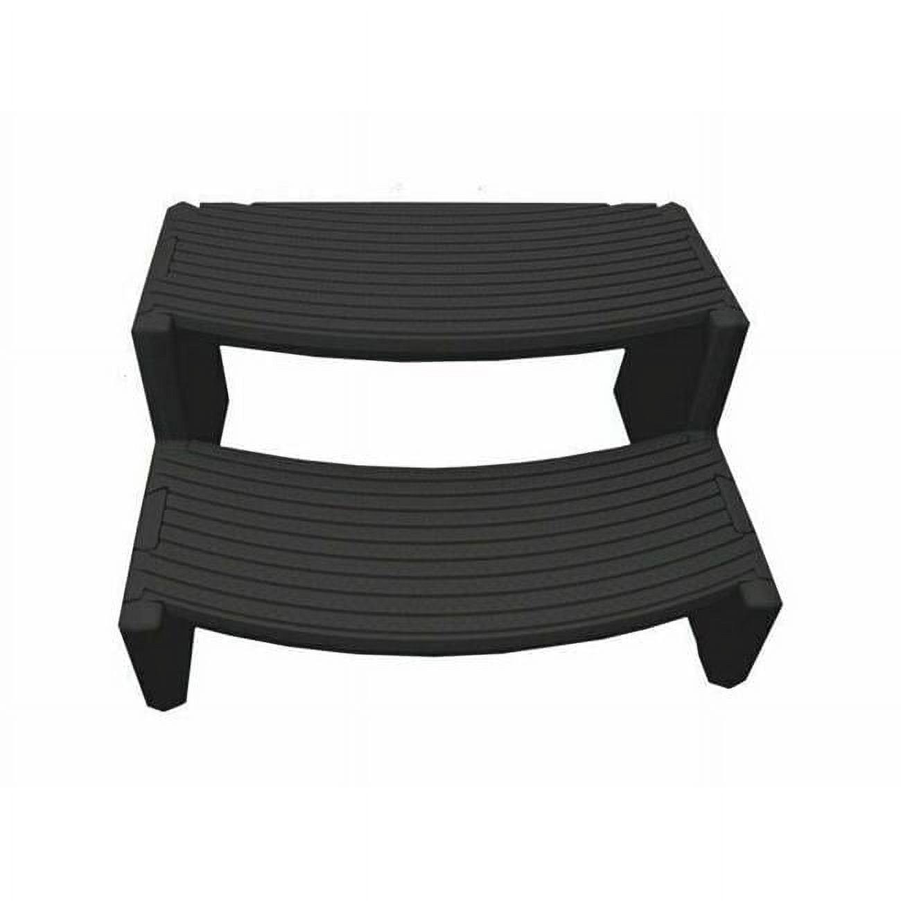 Life Essentials MSS070 19.7 x 16 in. Spa Step, Black