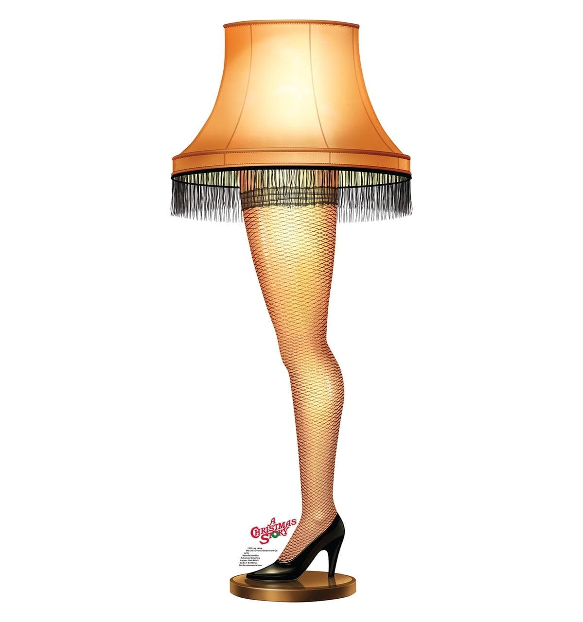 Life-Size Cardboard Standup of Leg Lamp from A Christmas Story